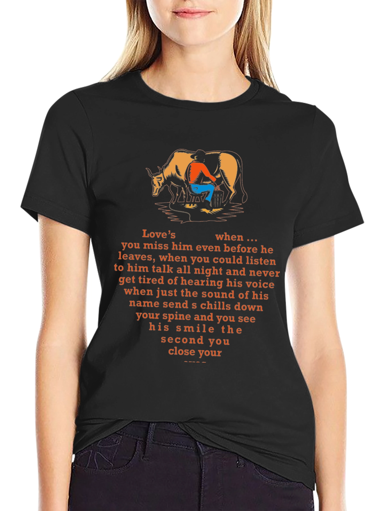 Cowboy Love Graphic Tee - Unisex