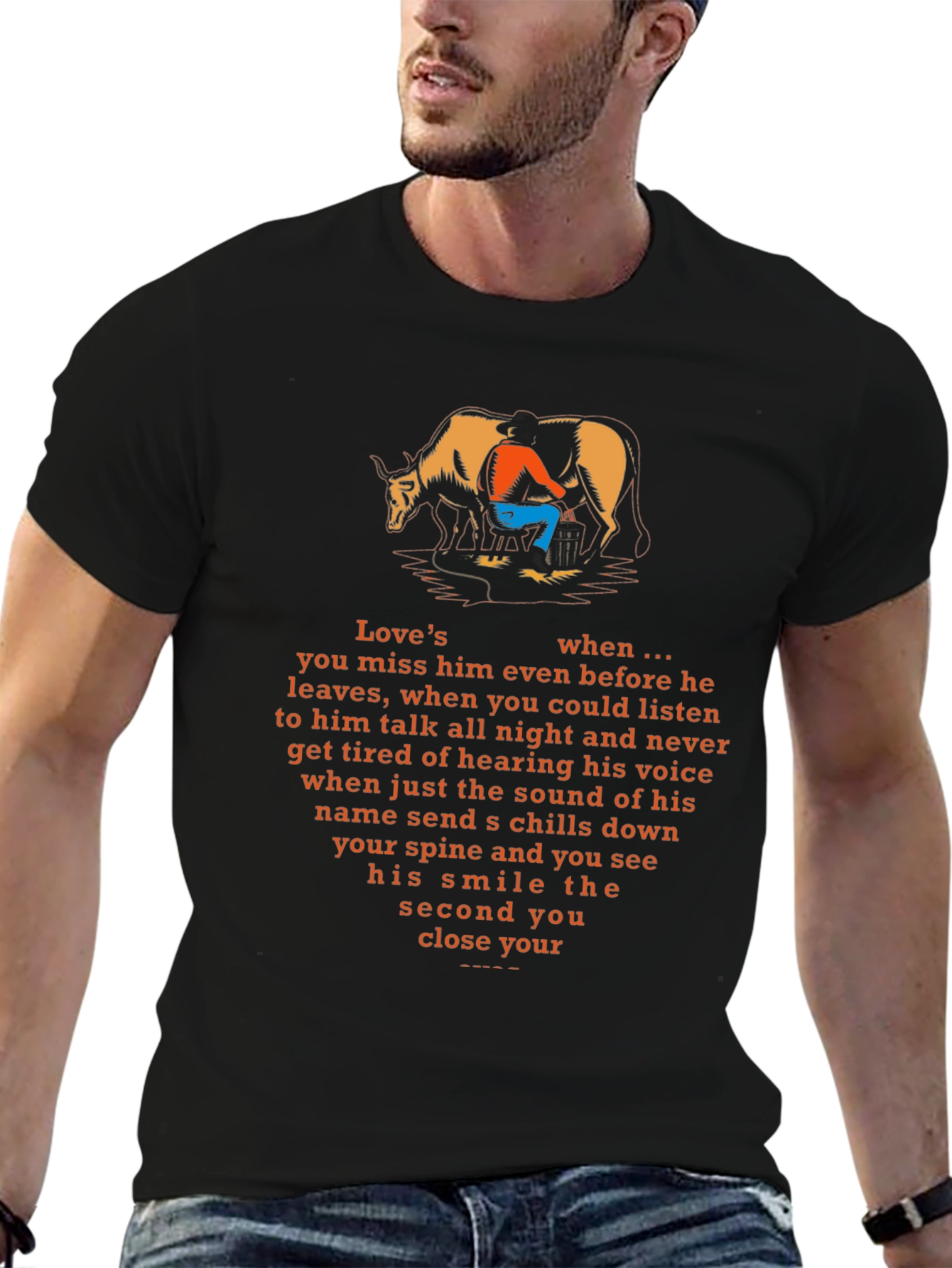 Cowboy Love Graphic Tee - Unisex