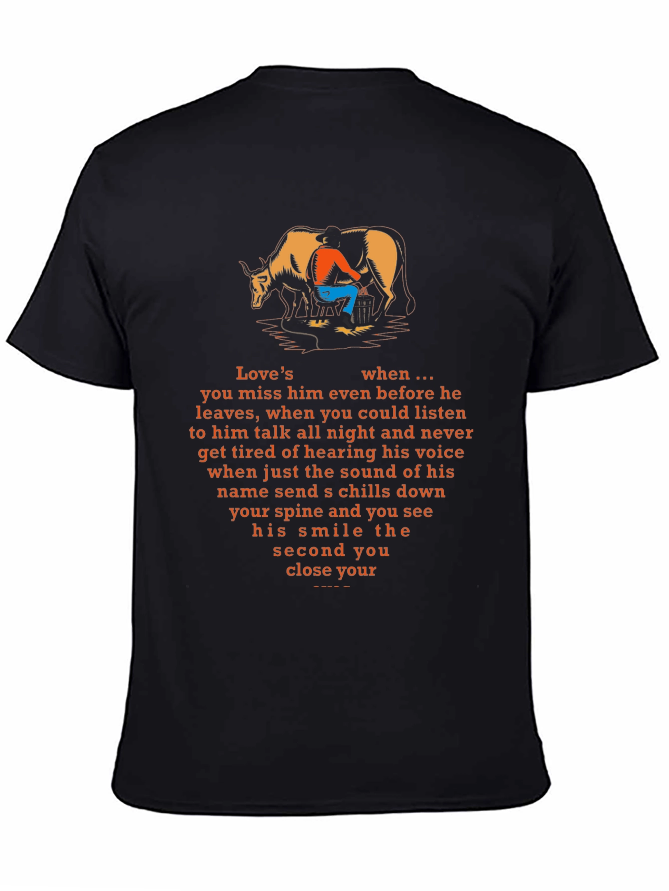 Cowboy Love Graphic Tee - Unisex