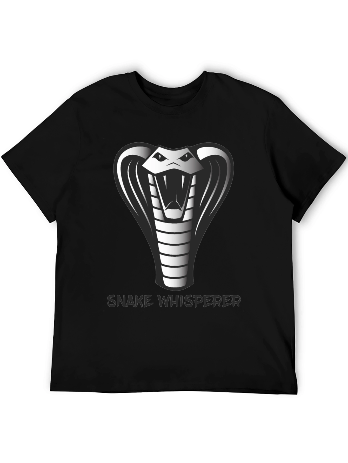 Snake Whisperer Black T-Shirt