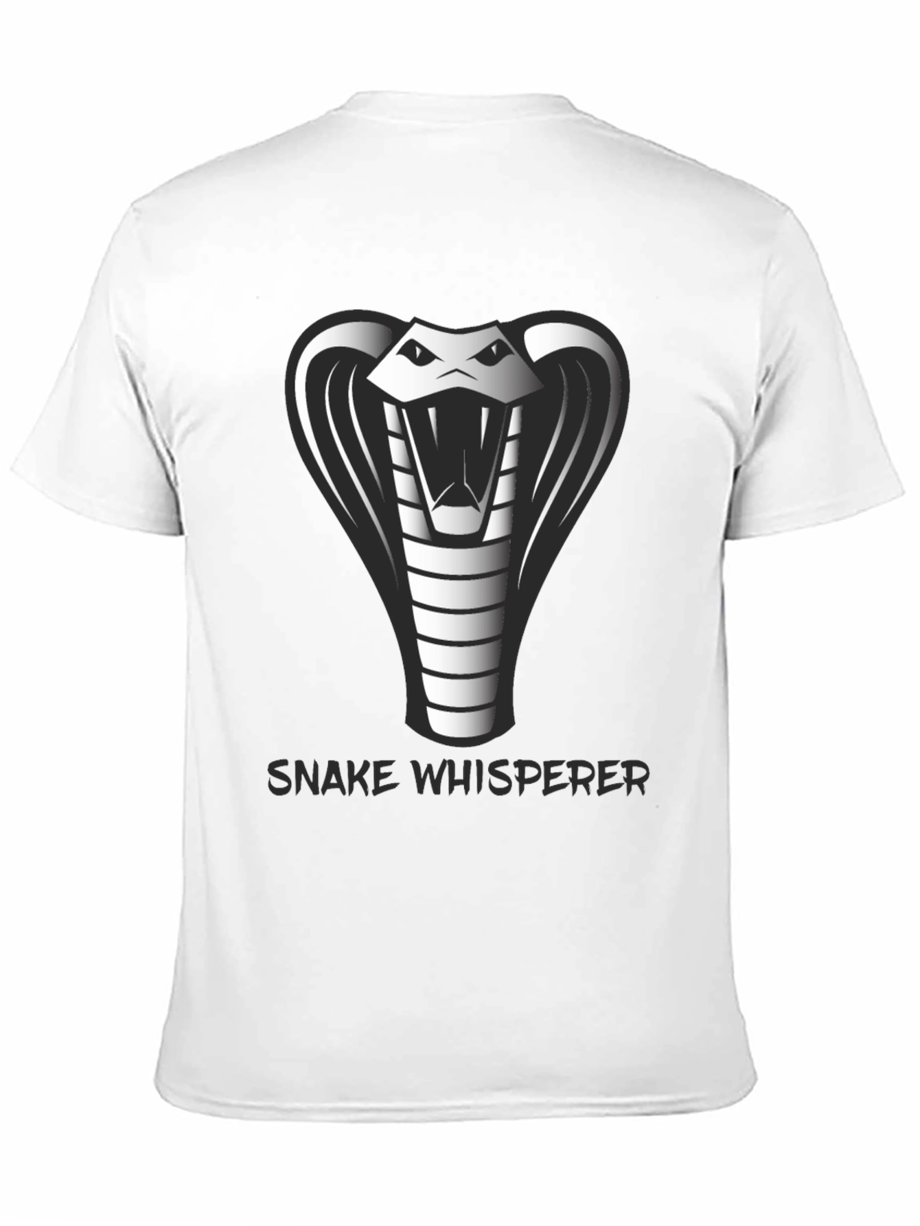 Snake Whisperer Black T-Shirt