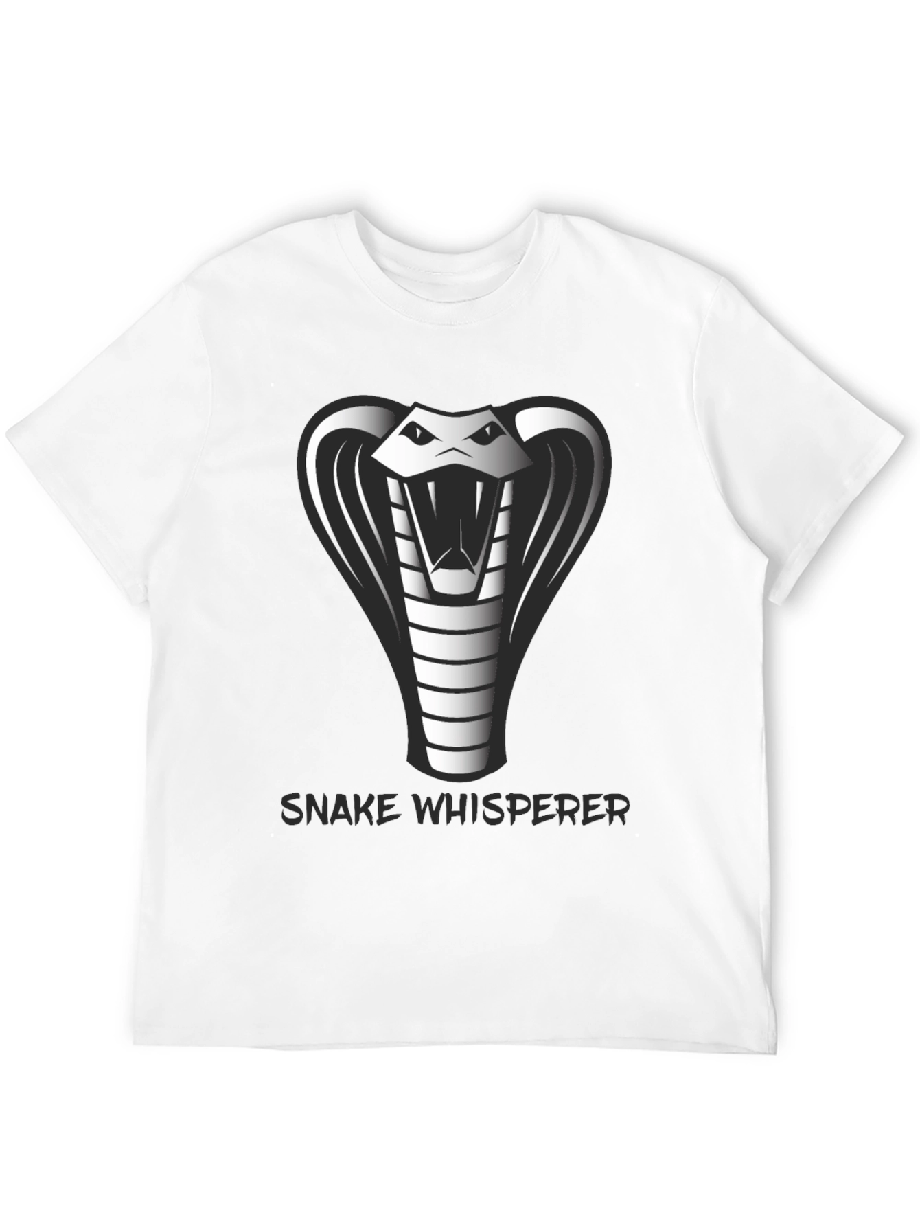 Snake Whisperer Black T-Shirt