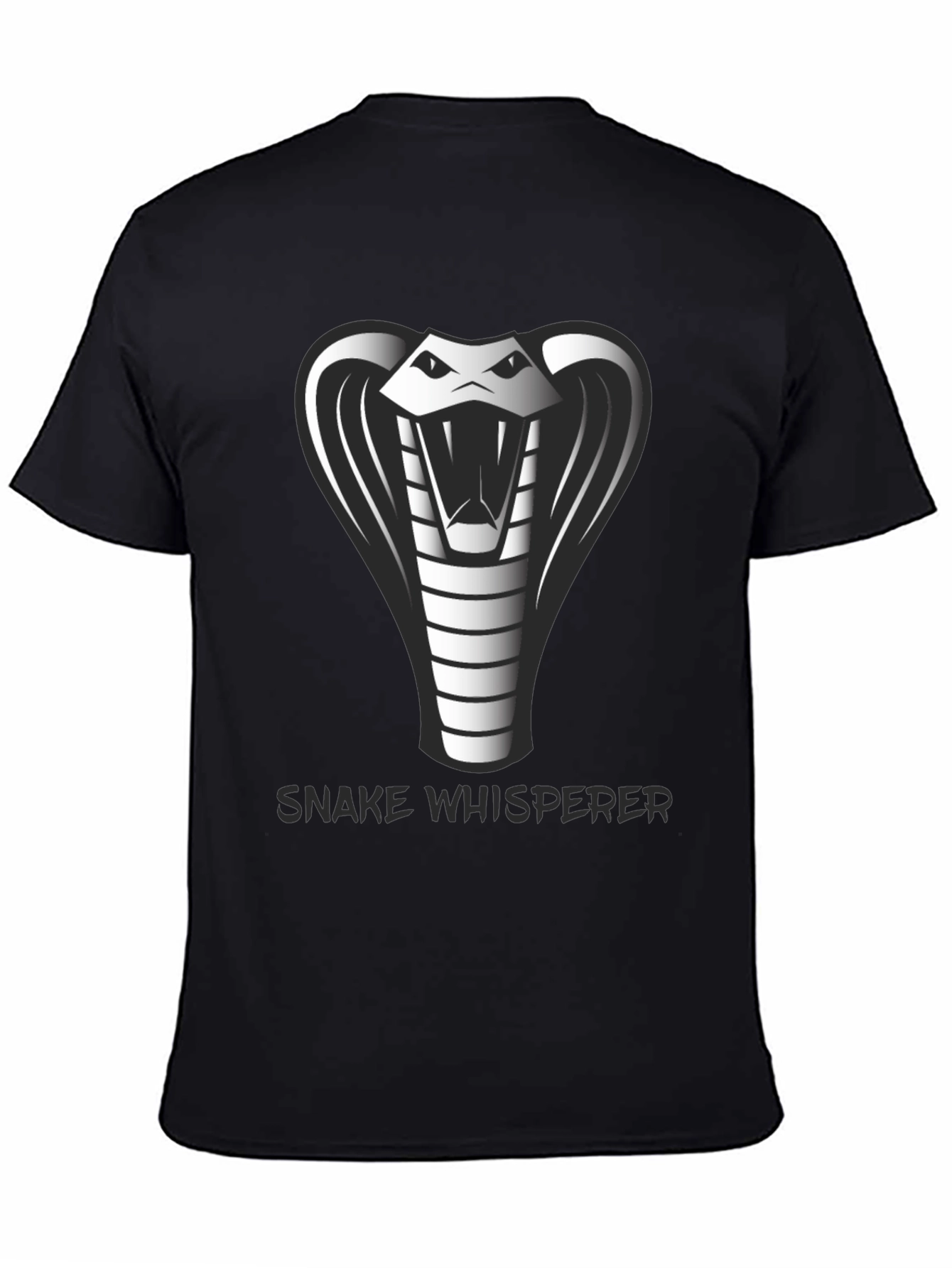 Snake Whisperer Black T-Shirt