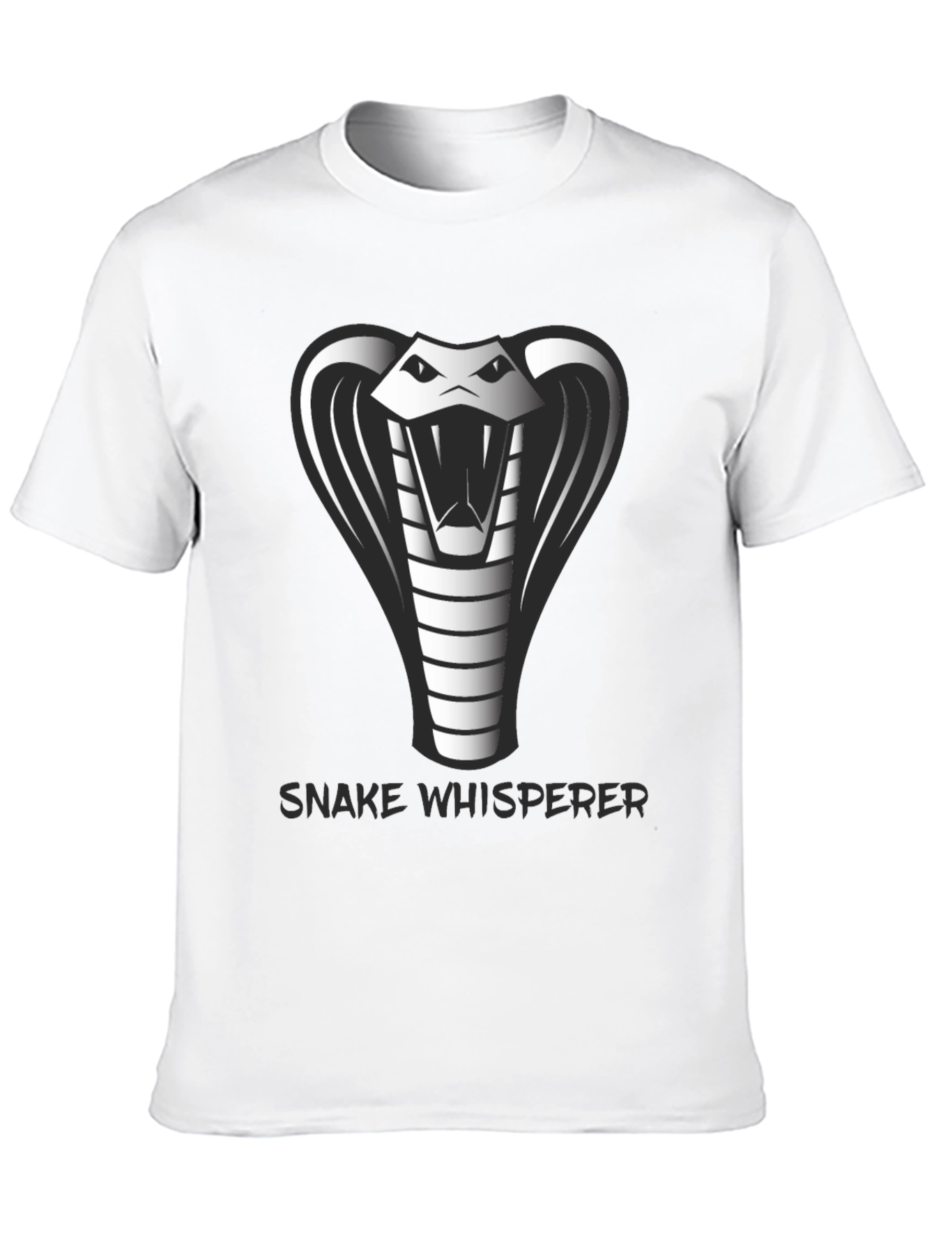 Snake Whisperer Black T-Shirt