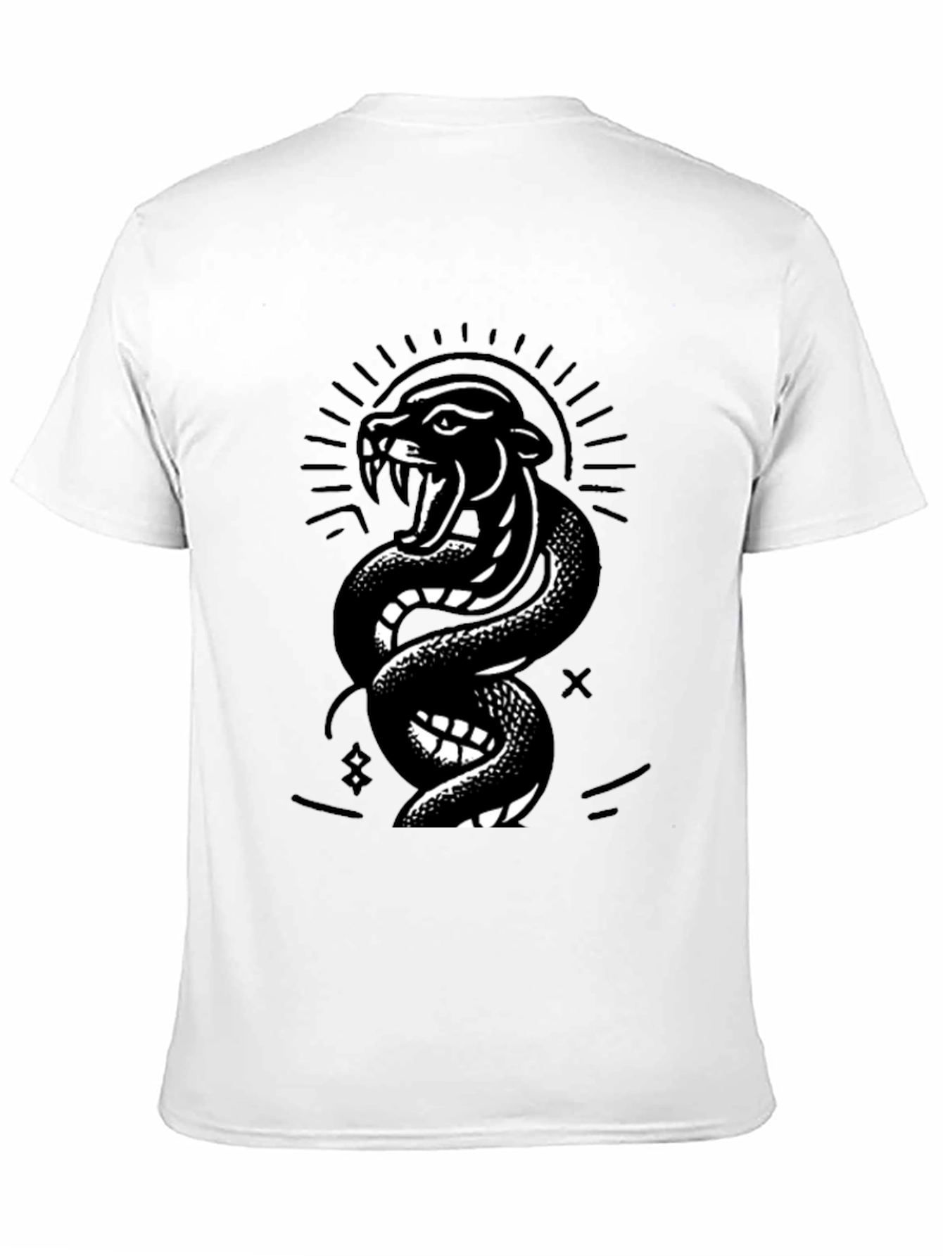 Black Panther Snake T-Shirt - Graphic Tee