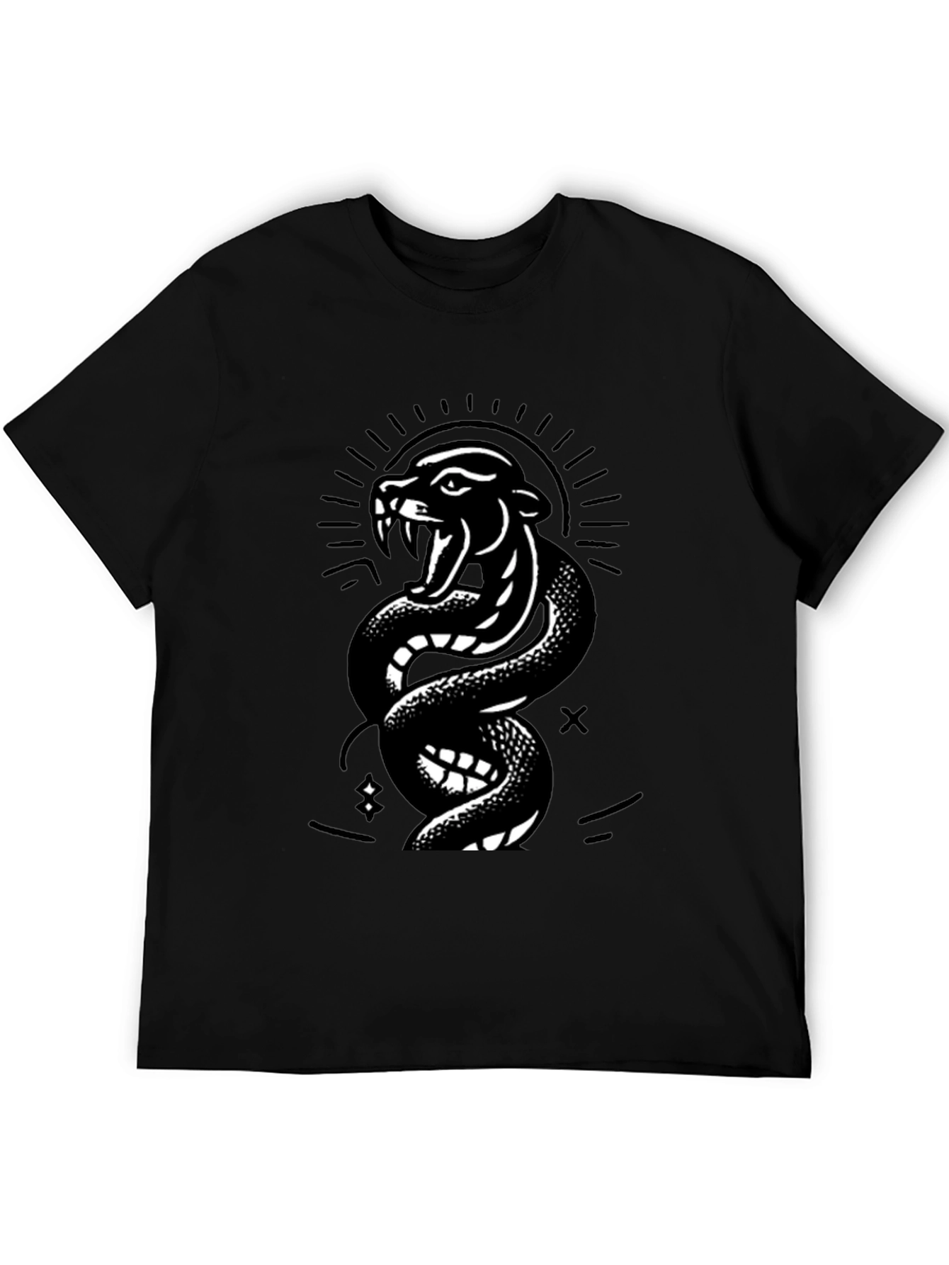 Black Panther Snake T-Shirt - Graphic Tee
