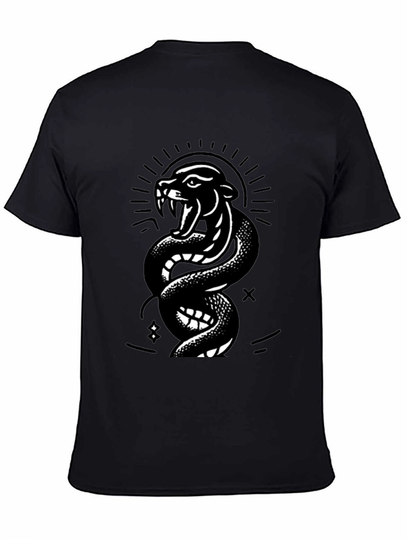 Black Panther Snake T-Shirt - Graphic Tee