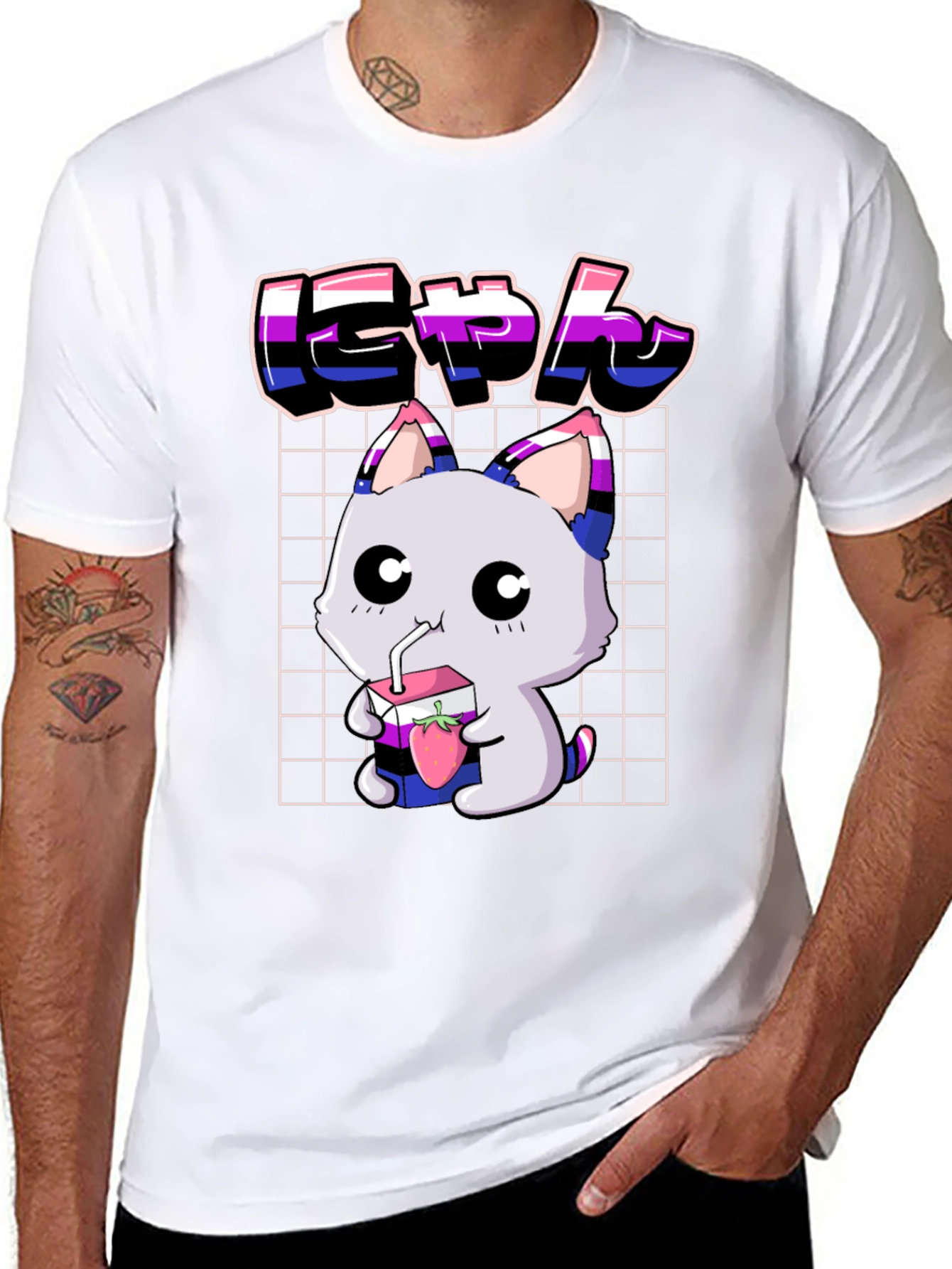Cute Omni Pride Kitten T-Shirt