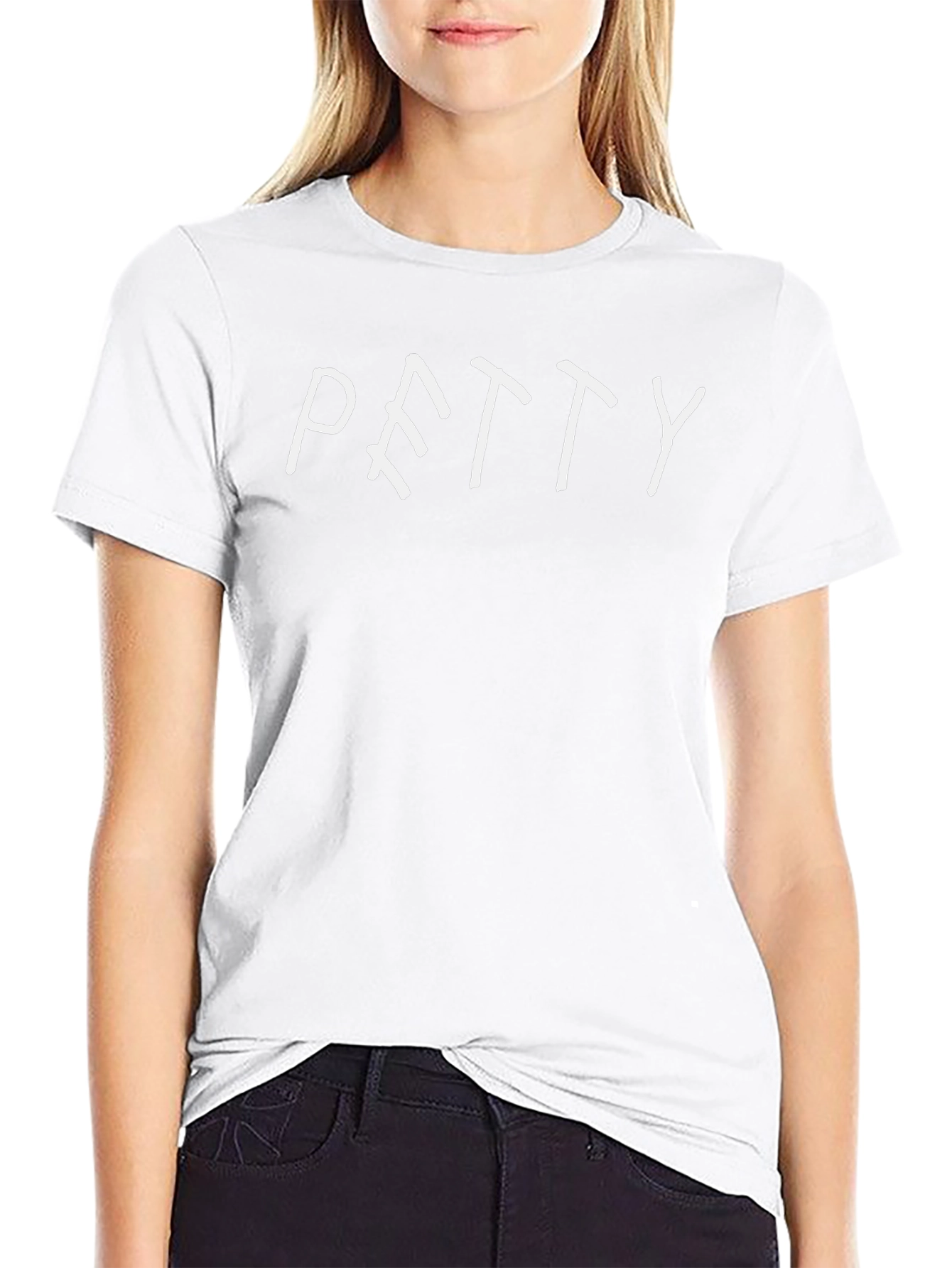 Petty Graphic Tee - Casual Black Cotton T-Shirt