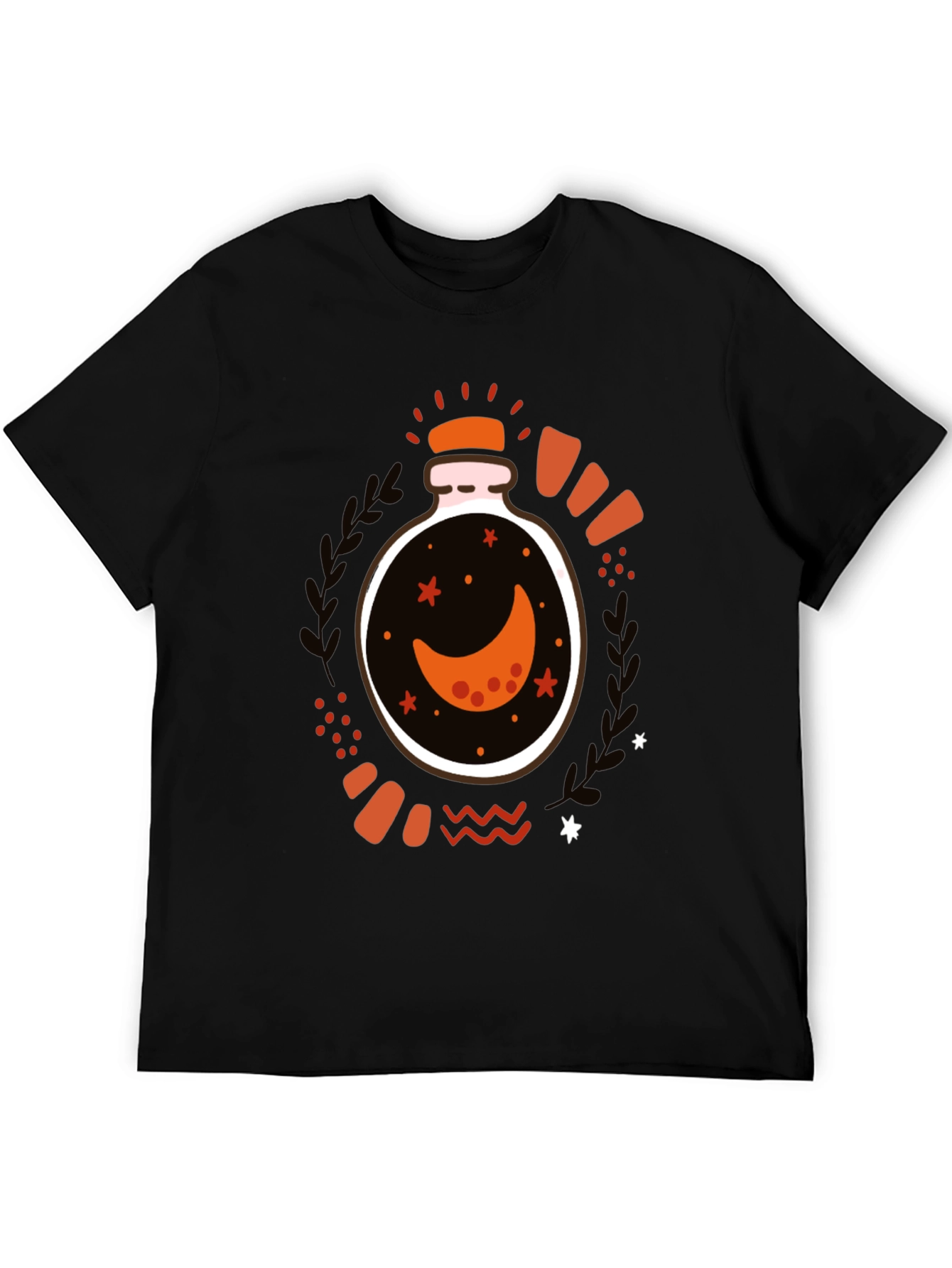 Moon Jar Graphic Tee - Stylish Mens T-Shirt