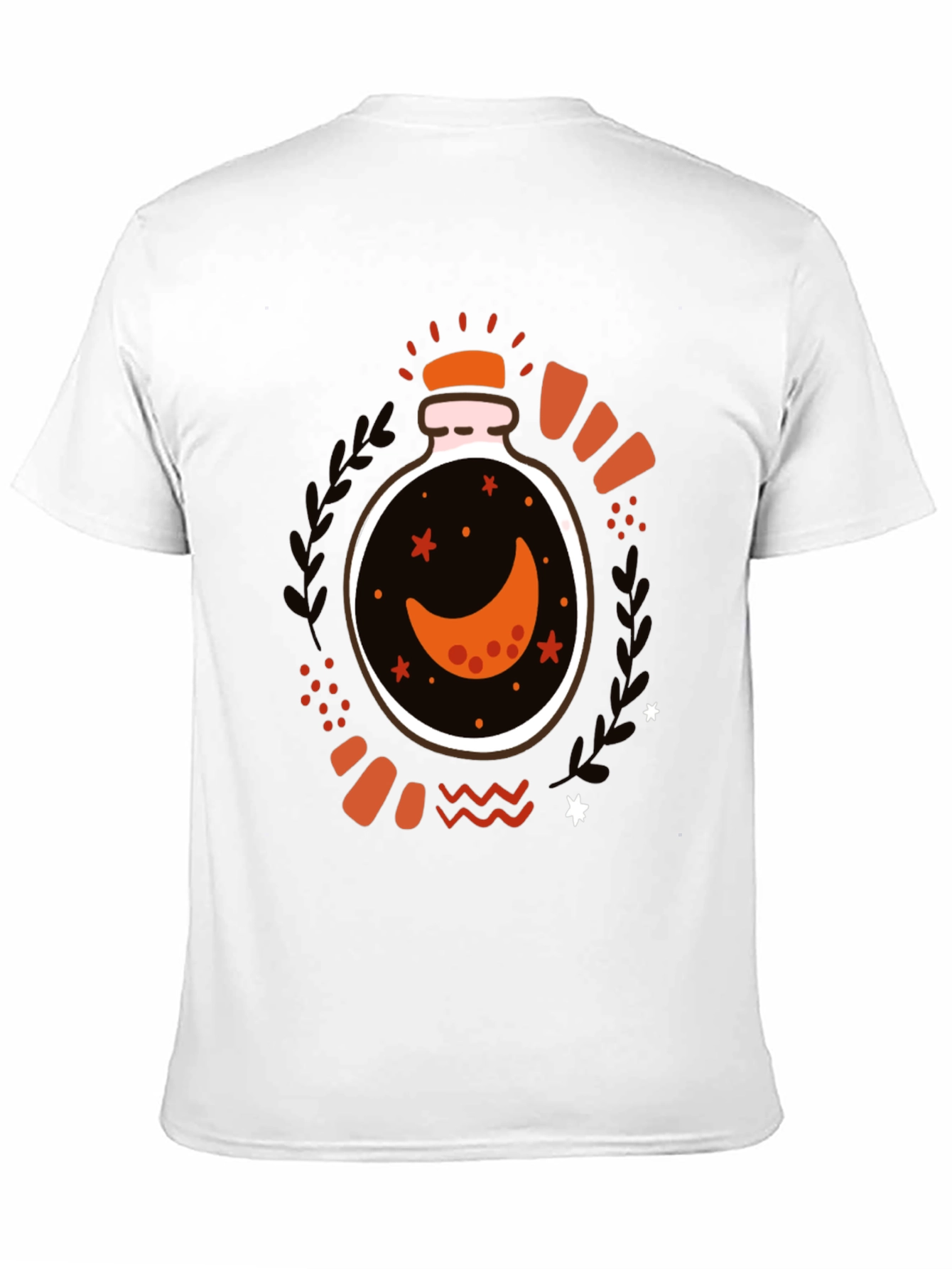 Moon Jar Graphic Tee - Stylish Mens T-Shirt