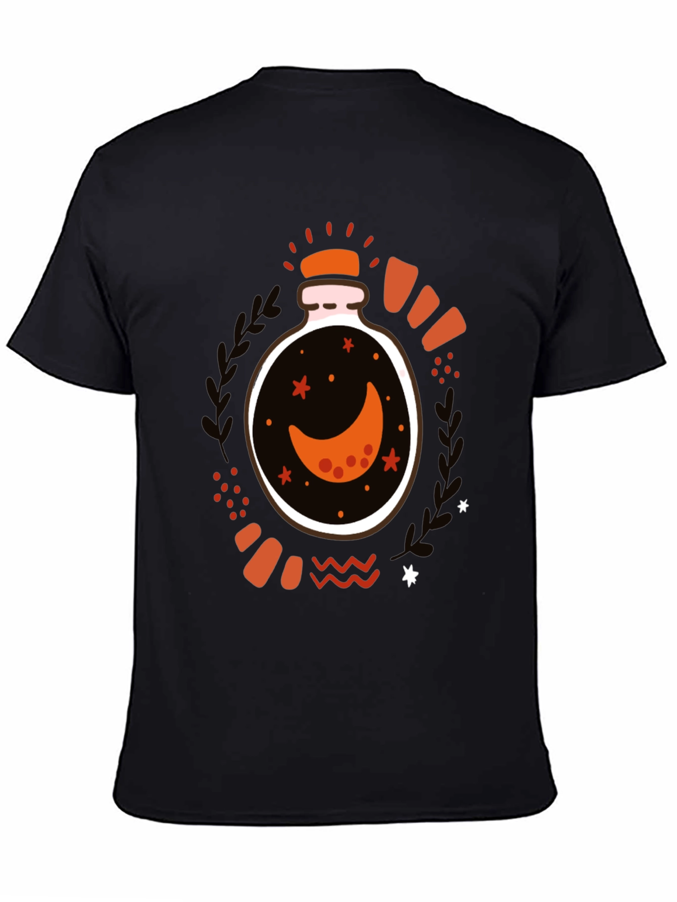 Moon Jar Graphic Tee - Stylish Mens T-Shirt