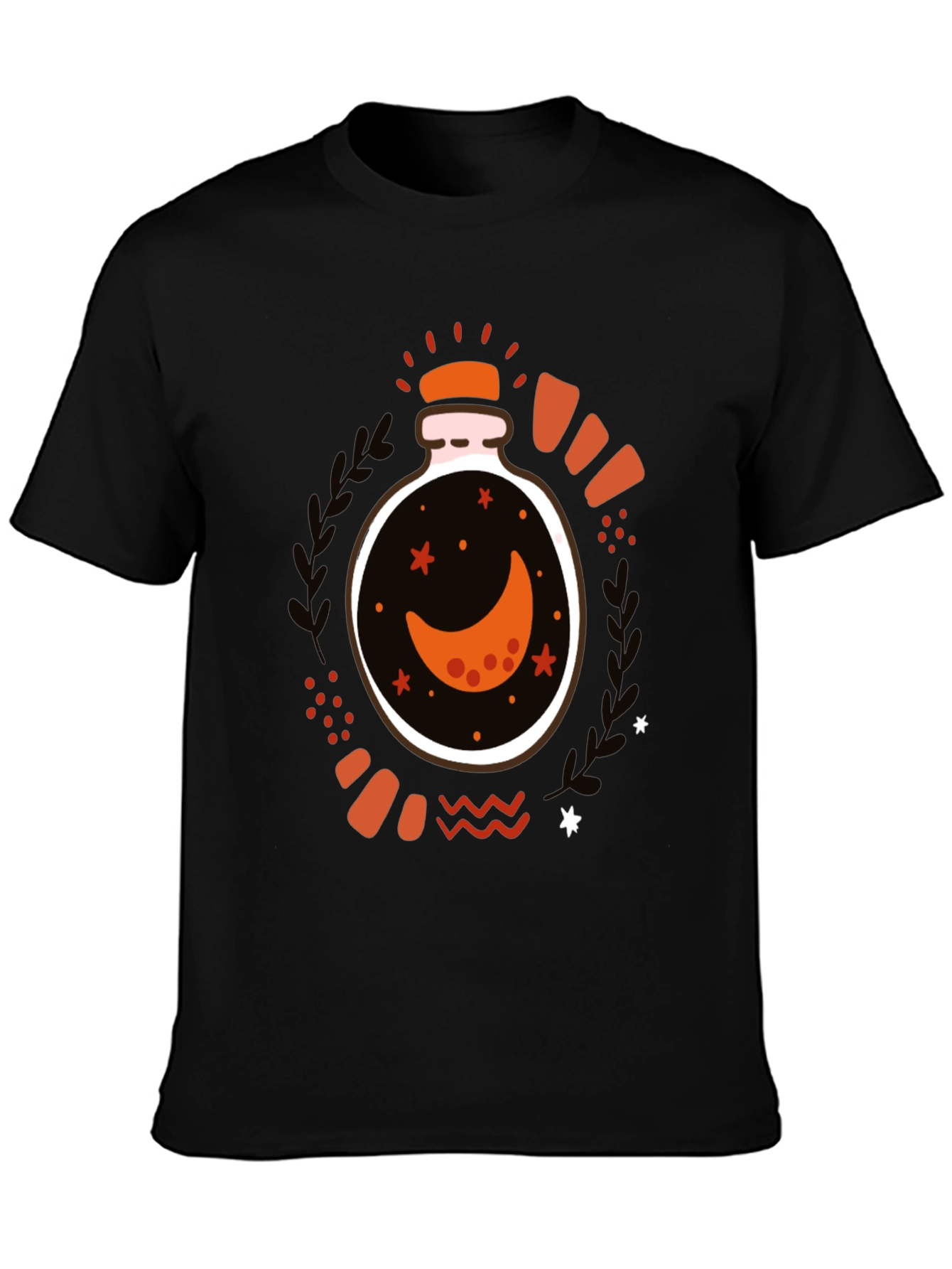 Moon Jar Graphic Tee - Stylish Mens T-Shirt