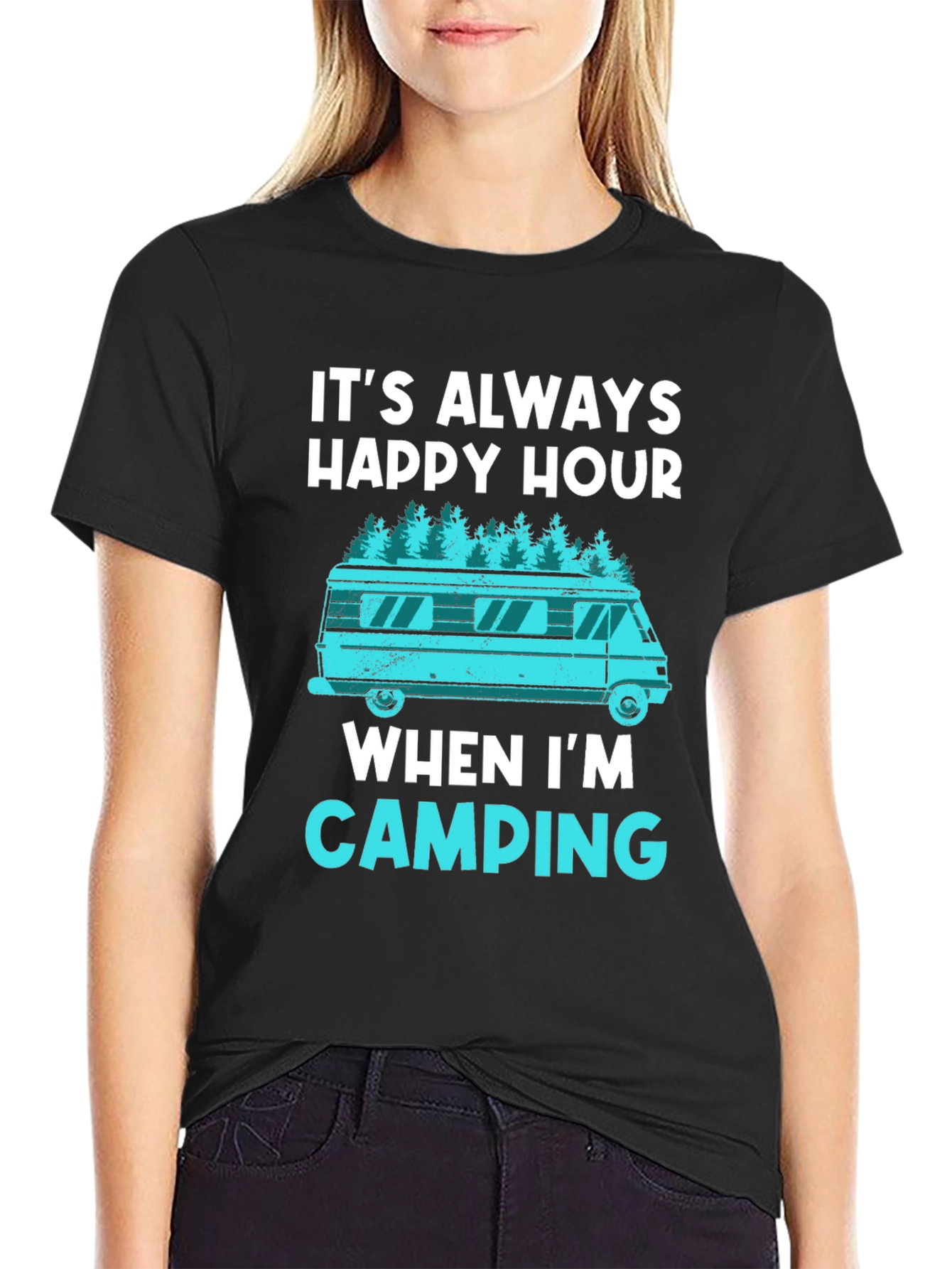 Happy Hour Camping T-Shirt