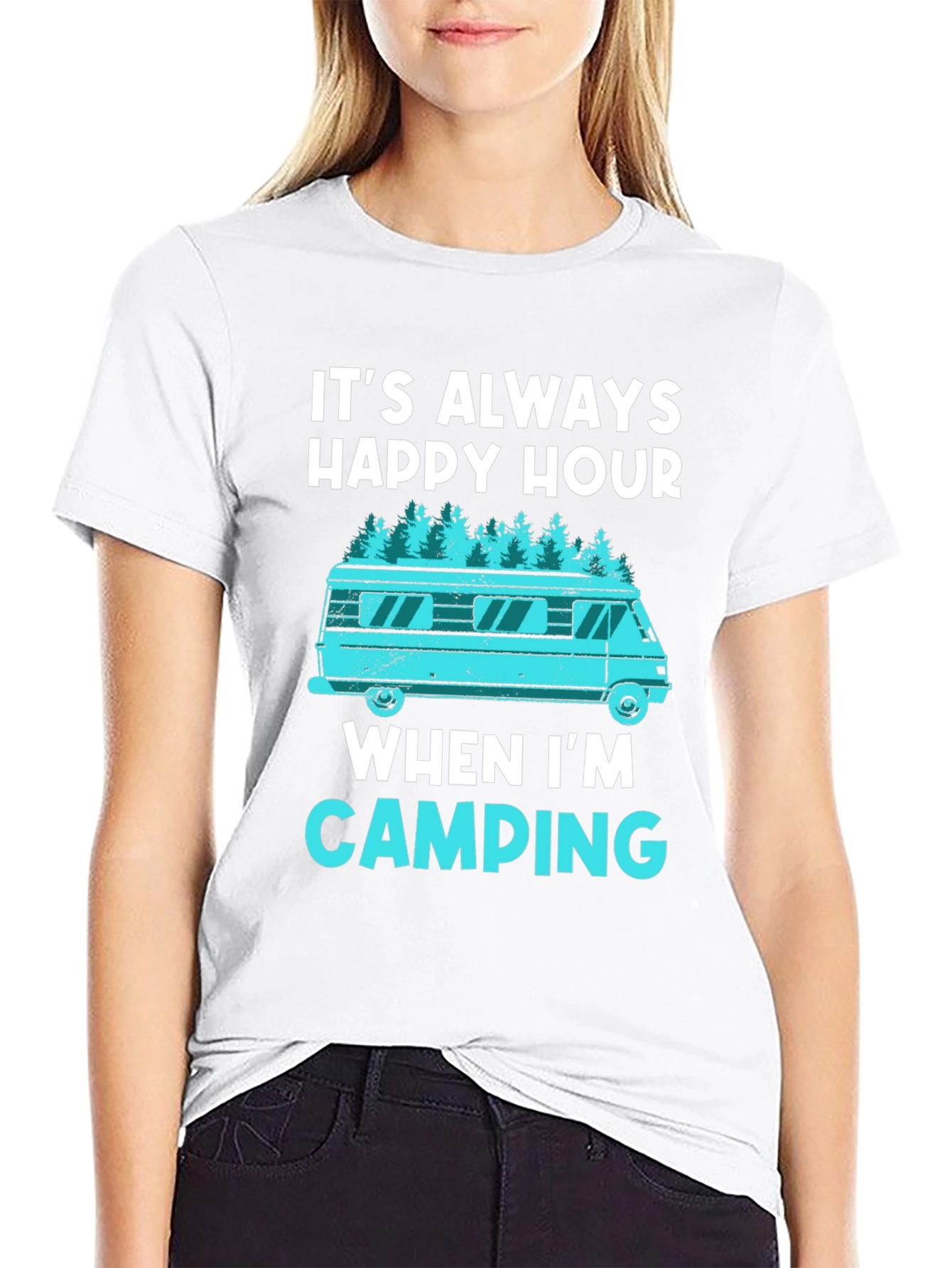 Happy Hour Camping T-Shirt