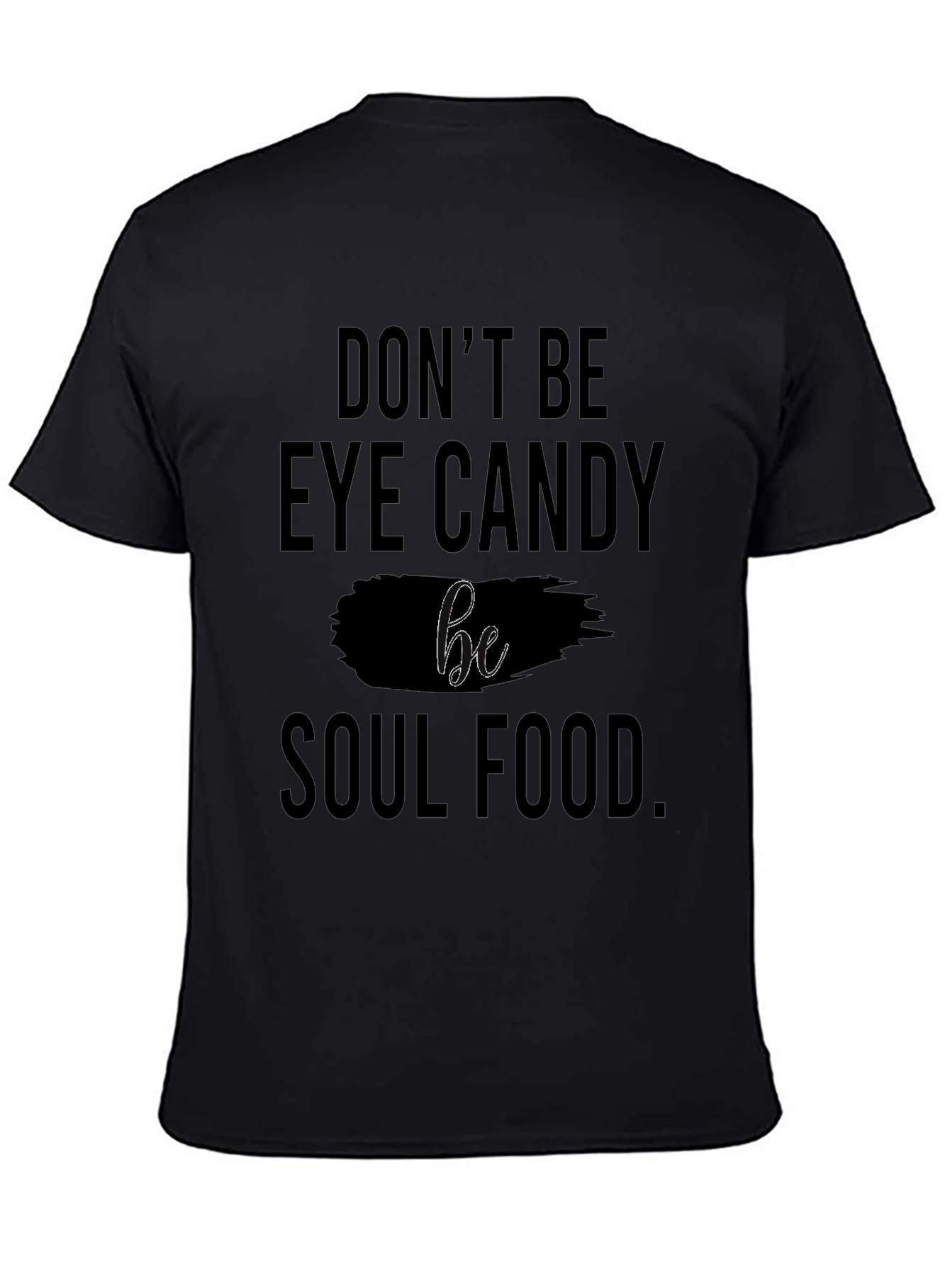 Soul Food Graphic Tee - Black T-Shirt