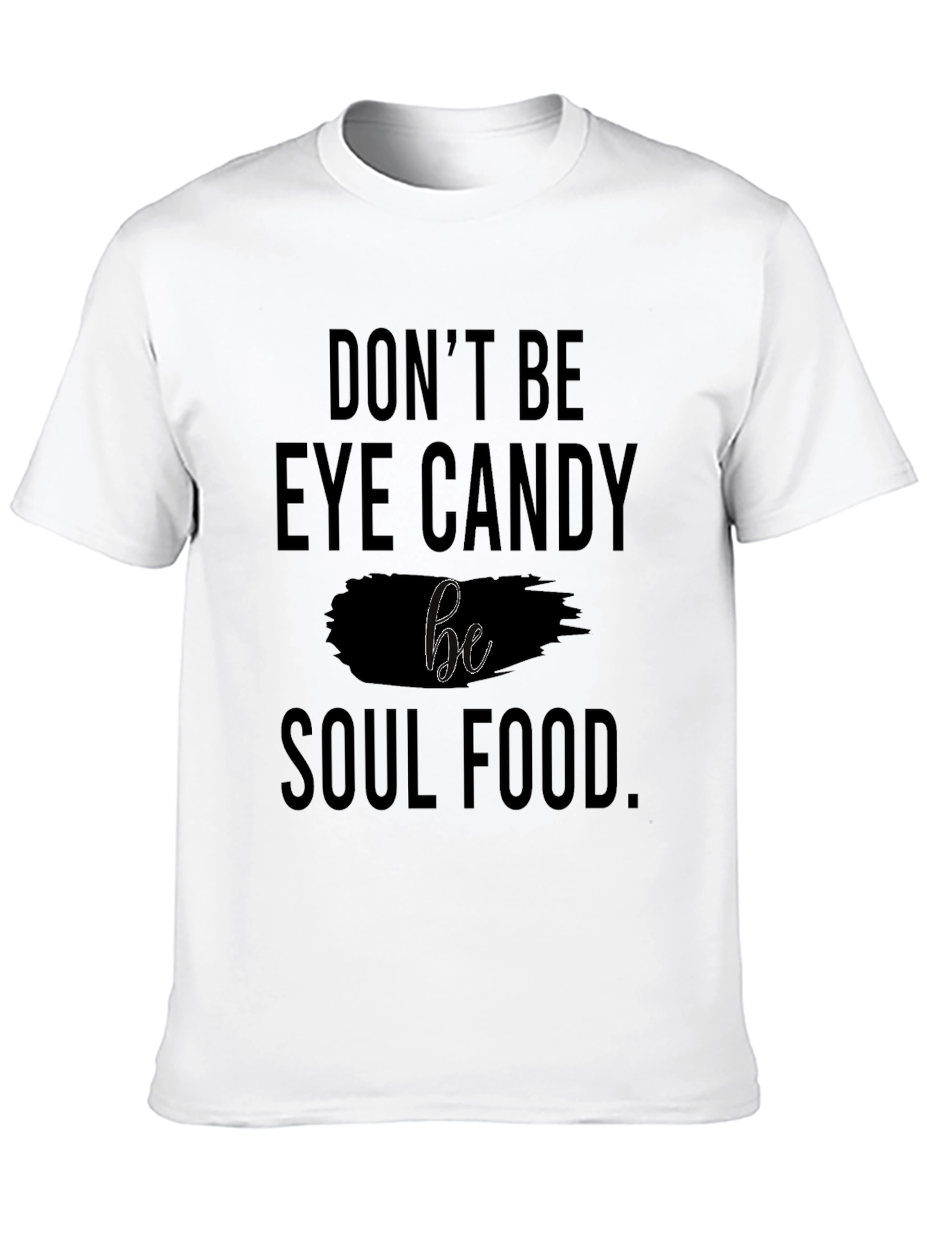 Soul Food Graphic Tee - Black T-Shirt