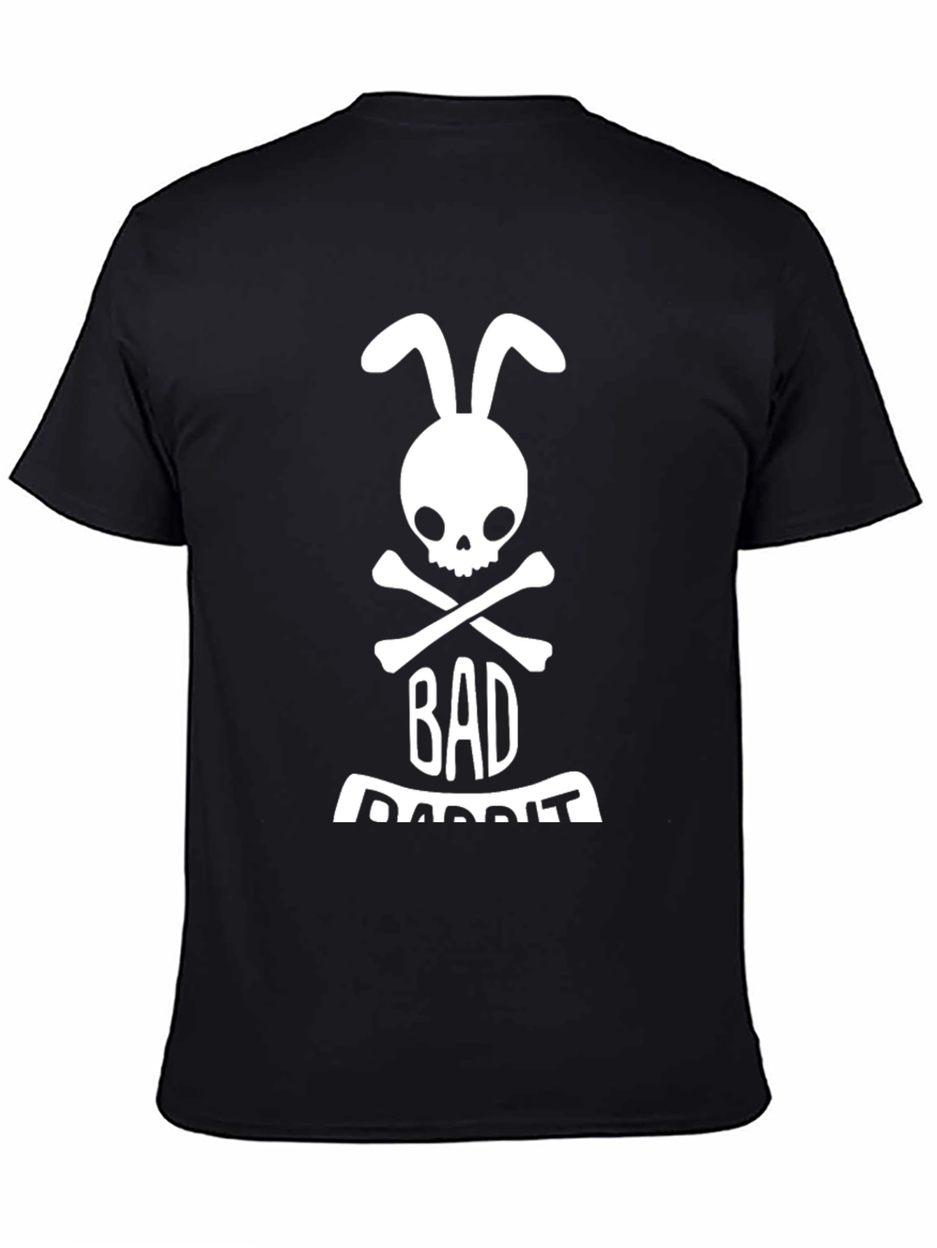 Bad Rabbit T-Shirt - Skull Bunny Design