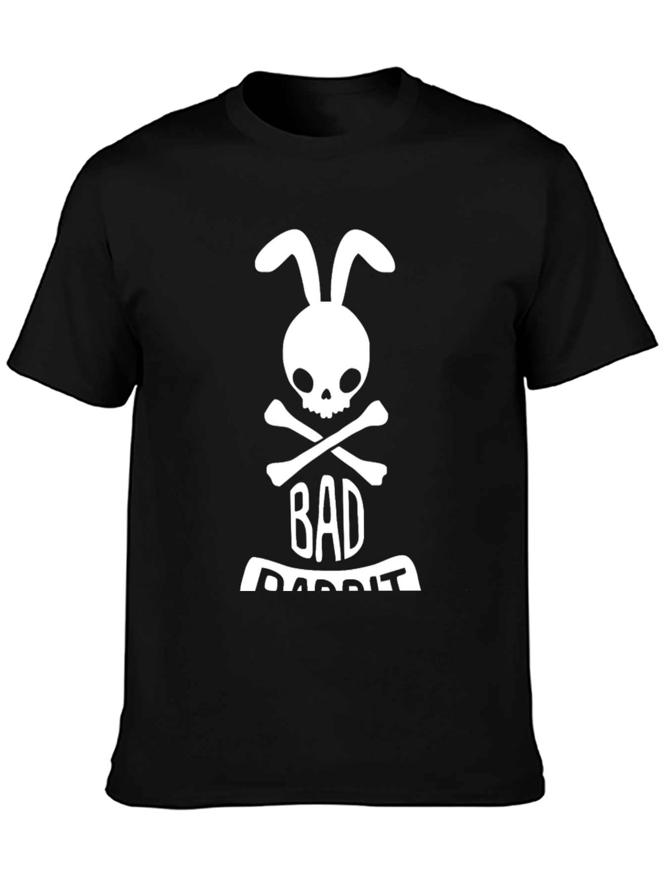 Bad Rabbit T-Shirt - Skull Bunny Design