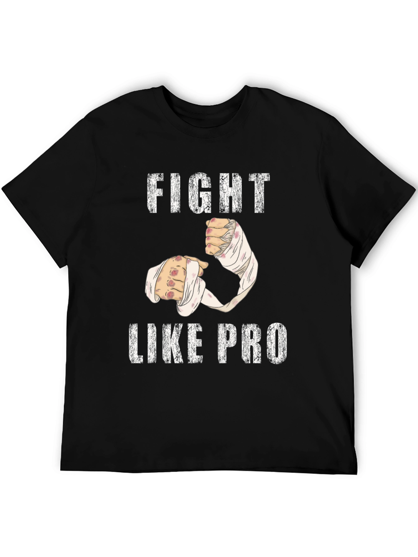 Fight Like Pro Black T-Shirt