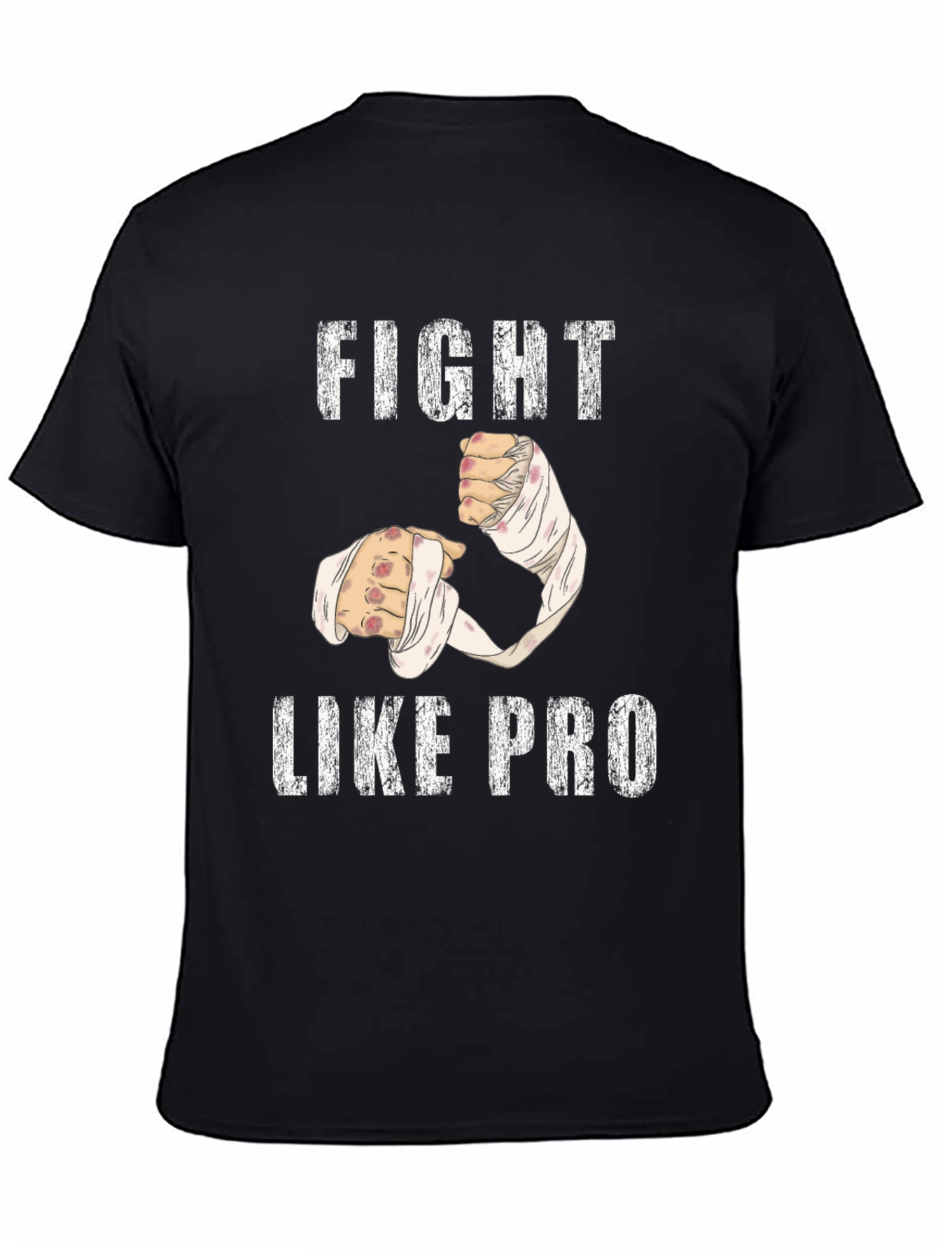 Fight Like Pro Black T-Shirt