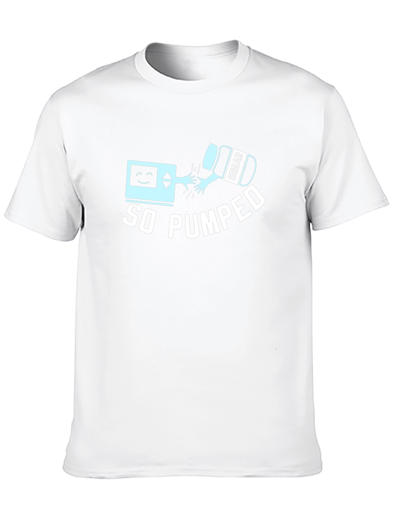 So Pumped Black Cotton Graphic T-Shirt