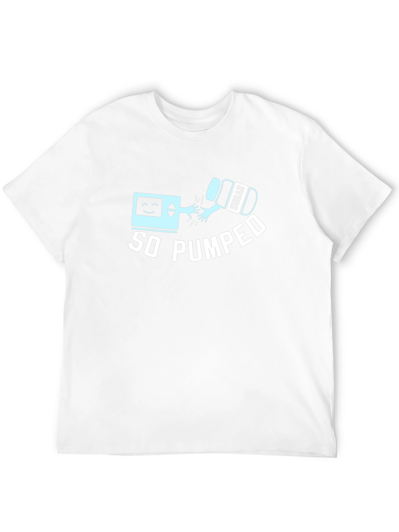 So Pumped Black Cotton Graphic T-Shirt