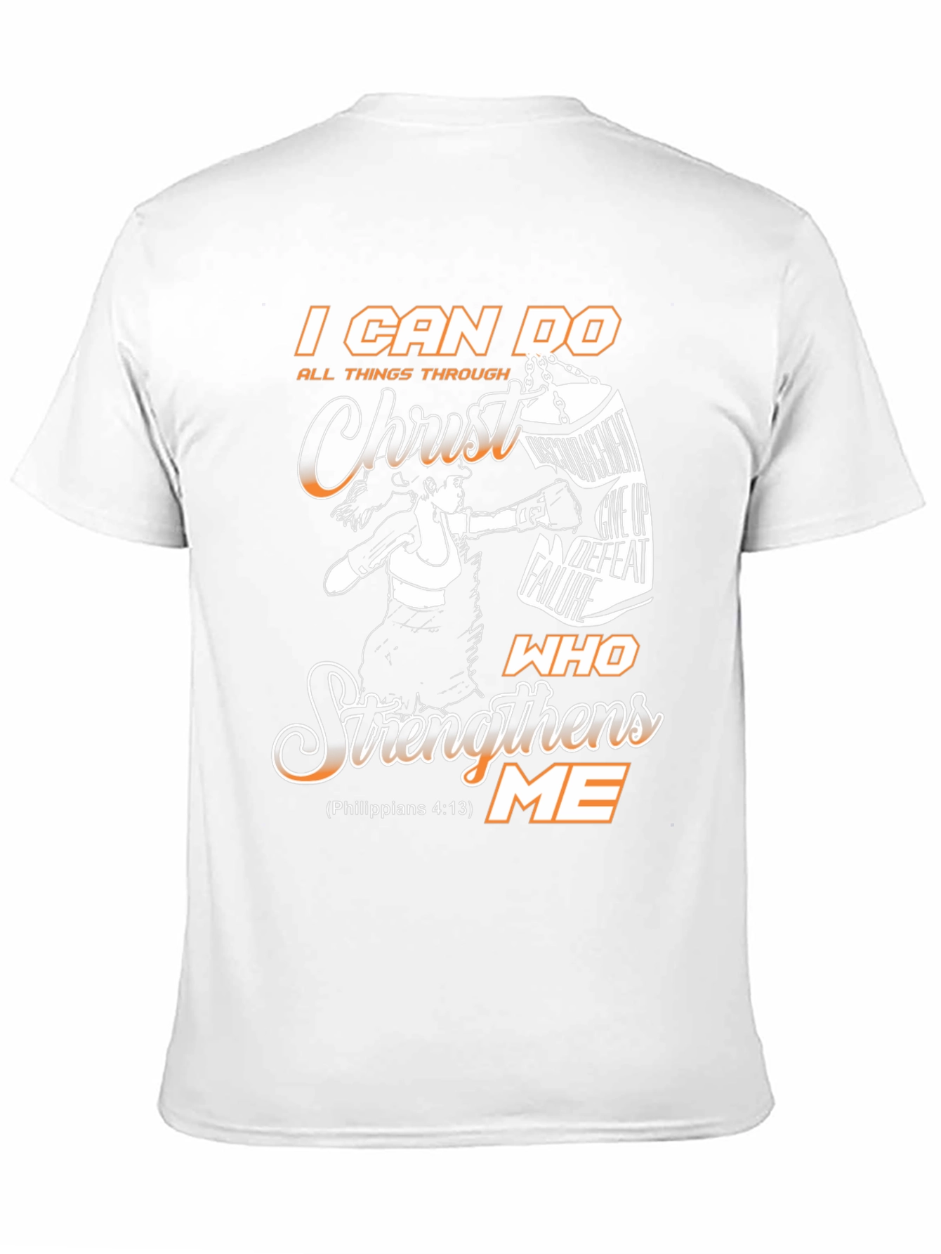 I Can Do All Things T-Shirt Christ Boxing Design