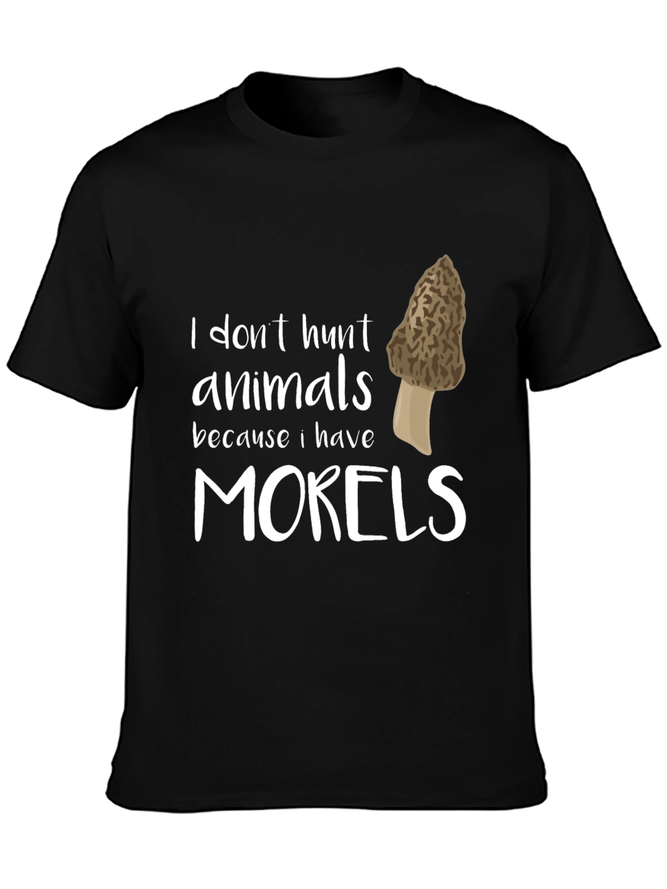Morel Mushroom Hunter T-Shirt
