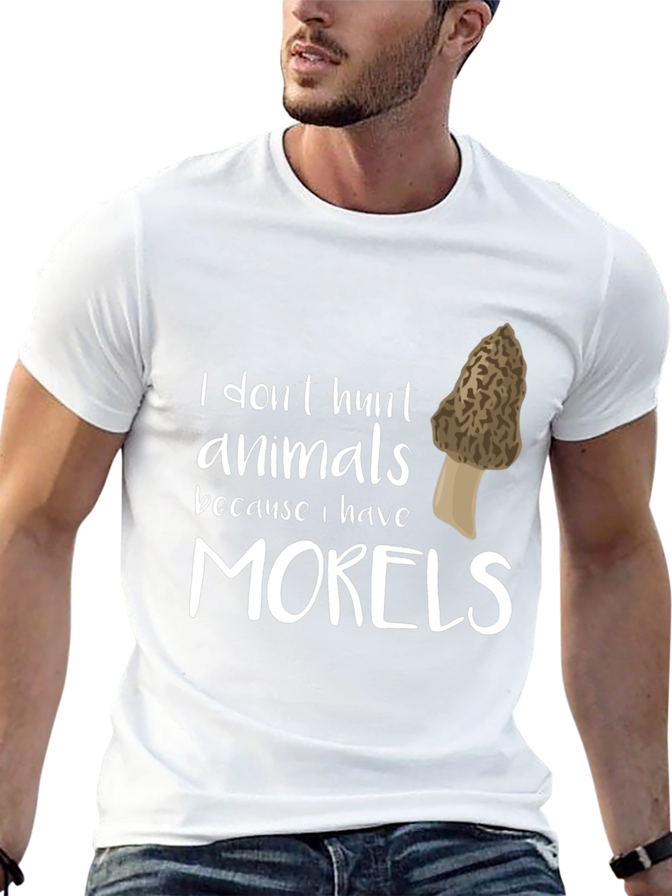 Morel Mushroom Hunter T-Shirt