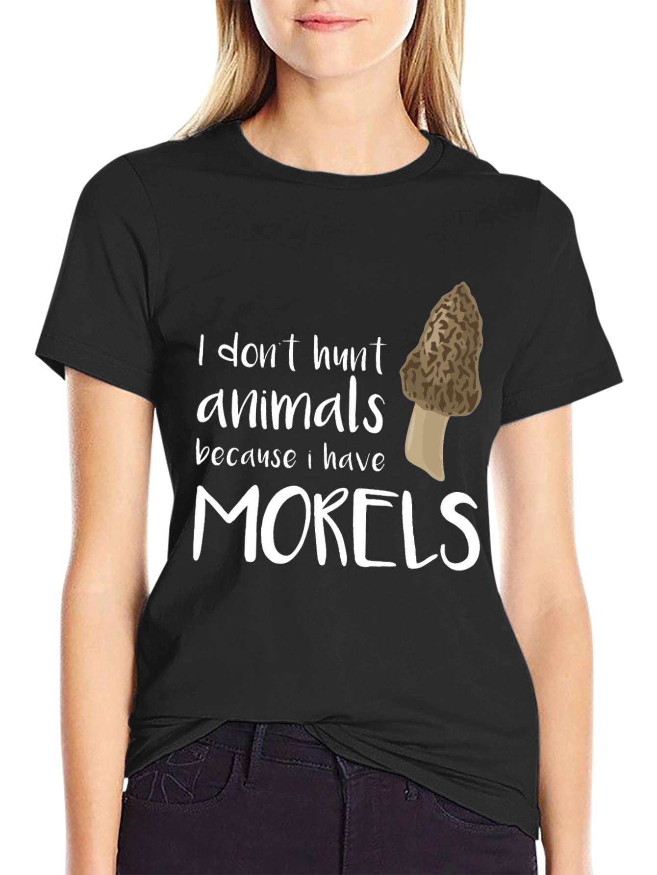 Morel Mushroom Hunter T-Shirt