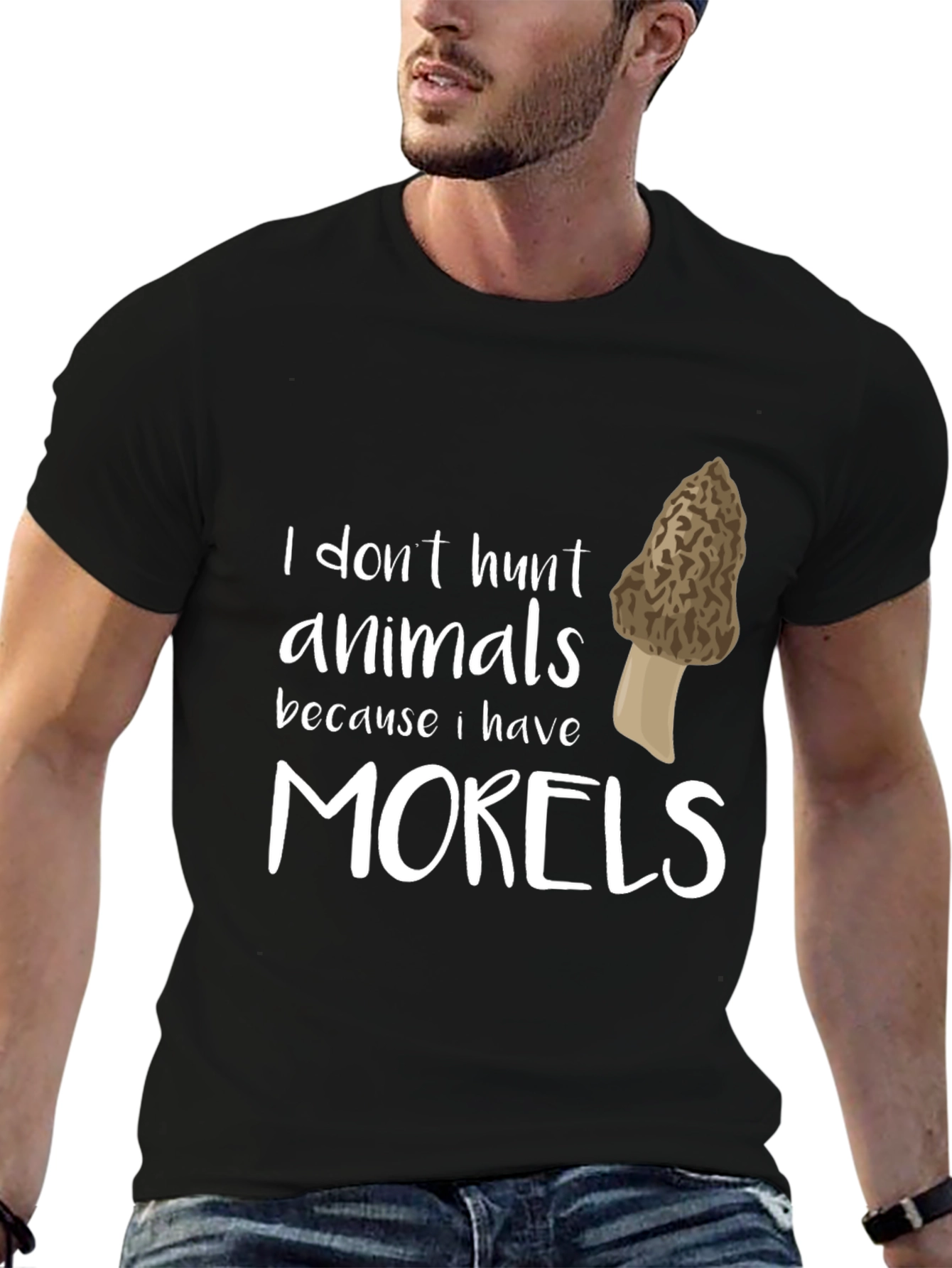 Morel Mushroom Hunter T-Shirt