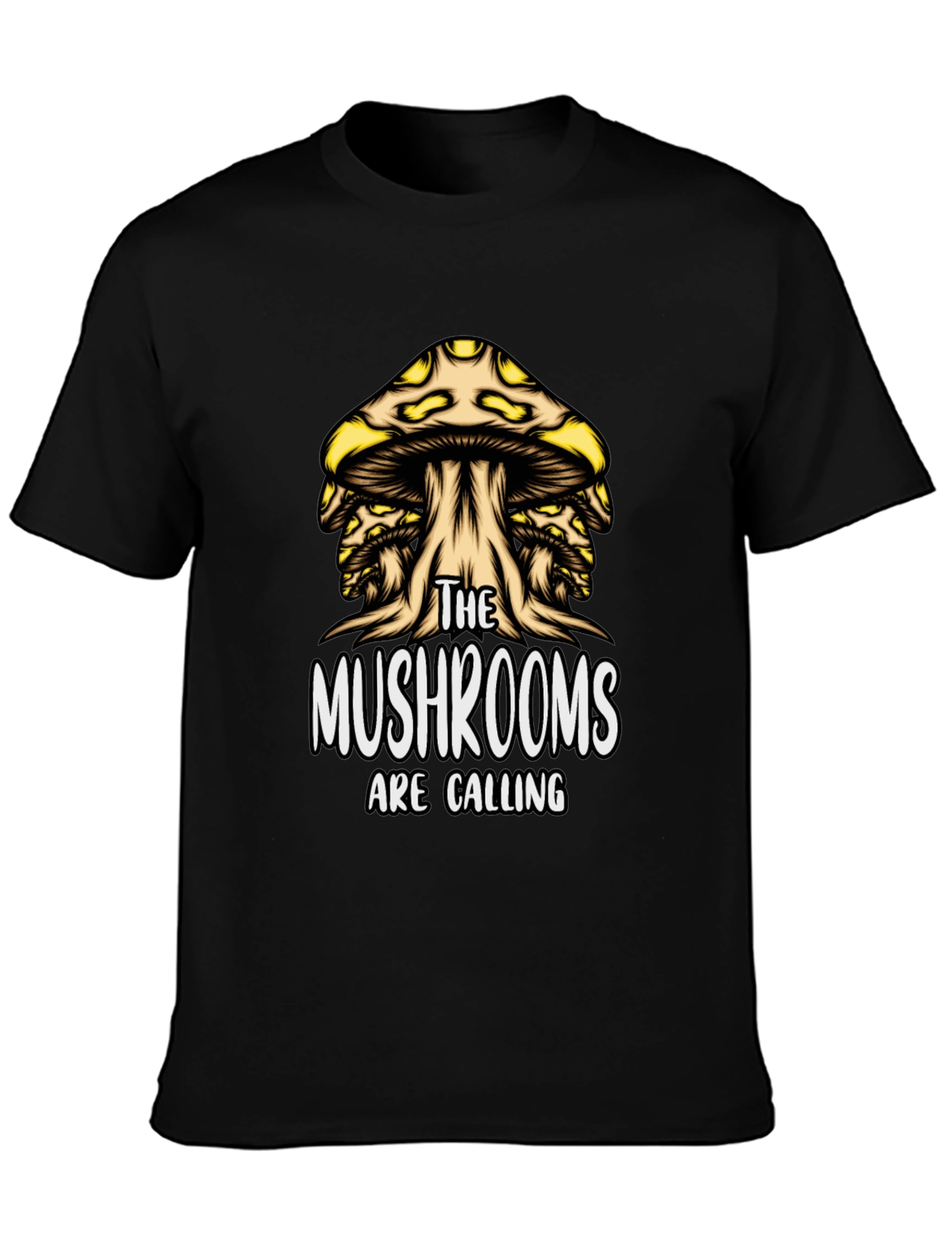 Mushroom Calling T-Shirt - Unique Graphic Tee