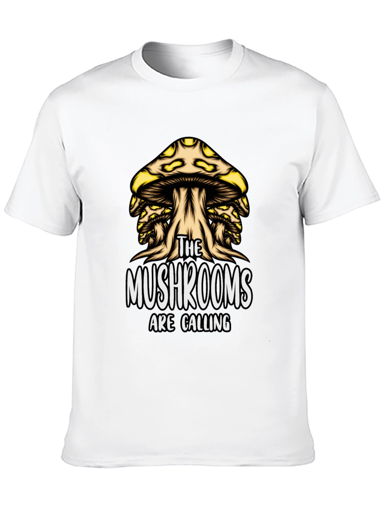 Mushroom Calling T-Shirt - Unique Graphic Tee