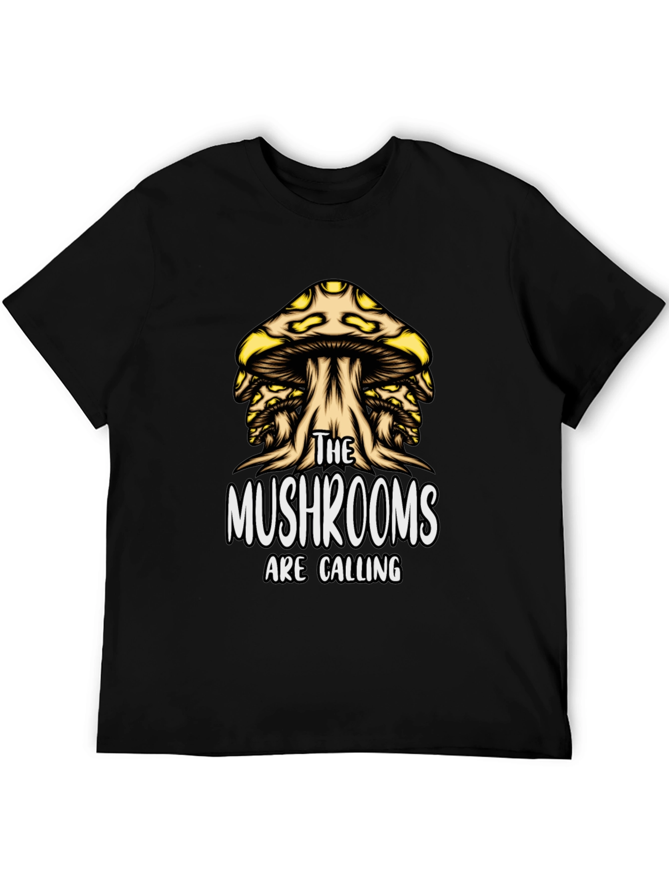 Mushroom Calling T-Shirt - Unique Graphic Tee