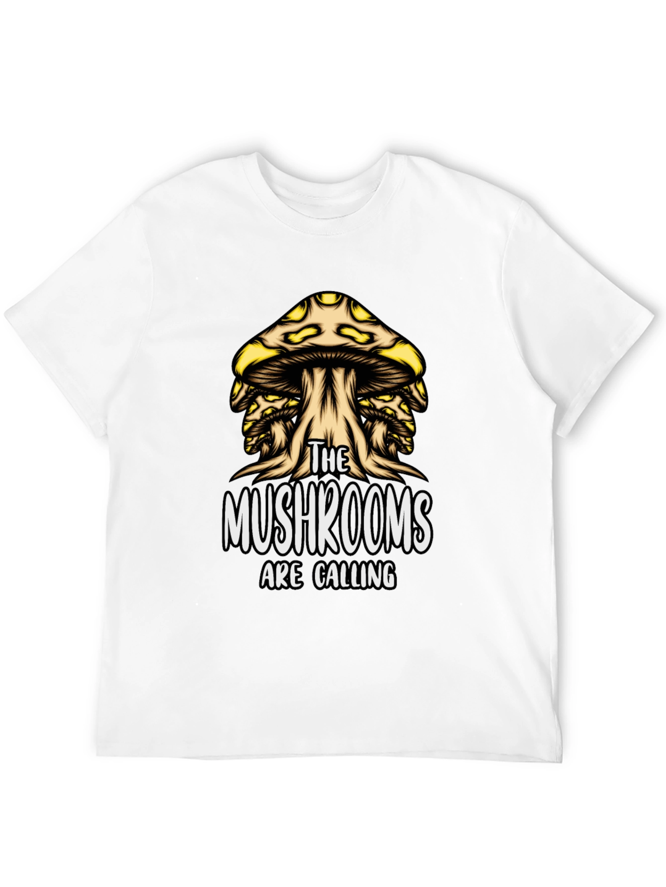 Mushroom Calling T-Shirt - Unique Graphic Tee