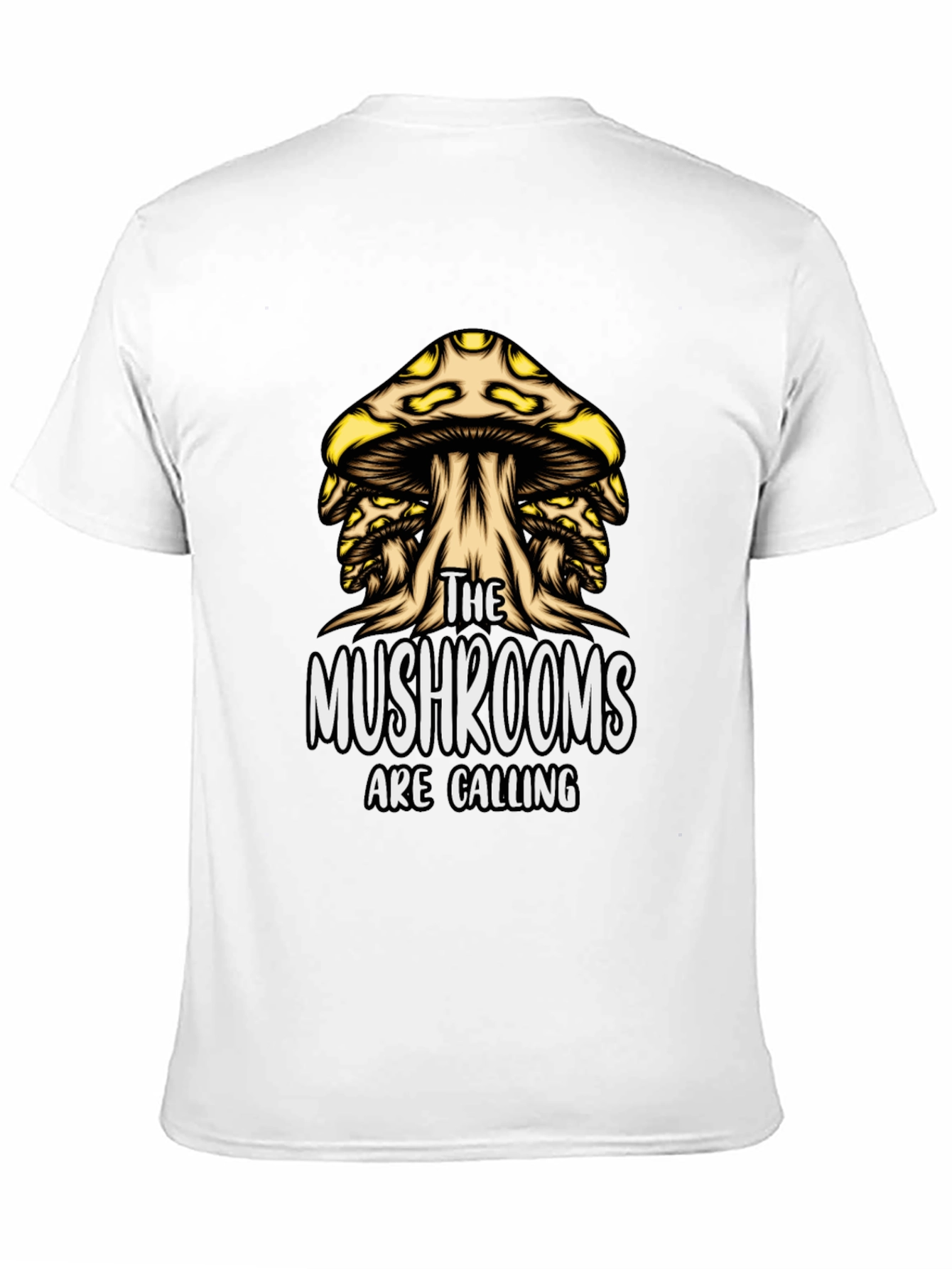 Mushroom Calling T-Shirt - Unique Graphic Tee