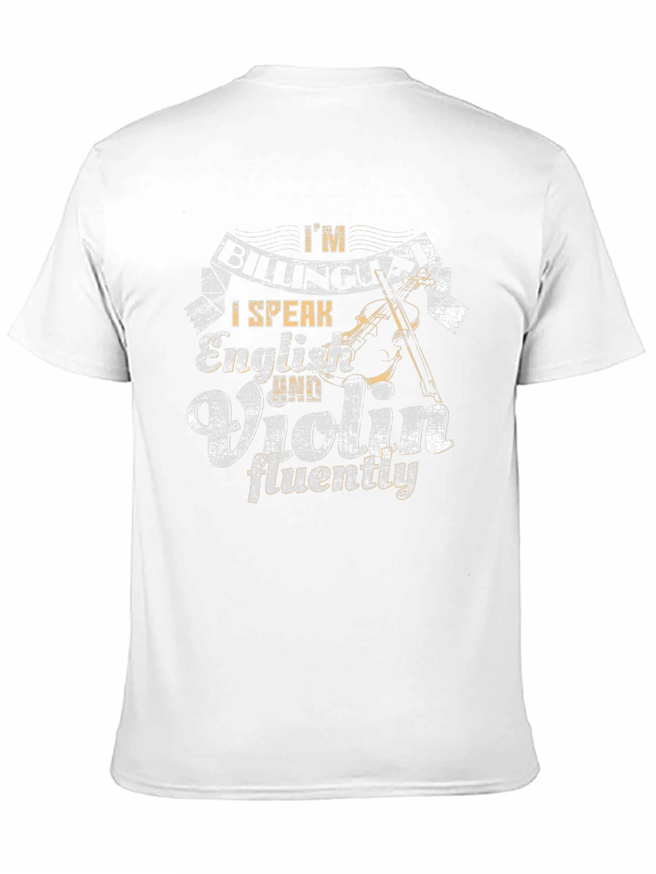 I Speak English & Violin Fluently T-Shirt