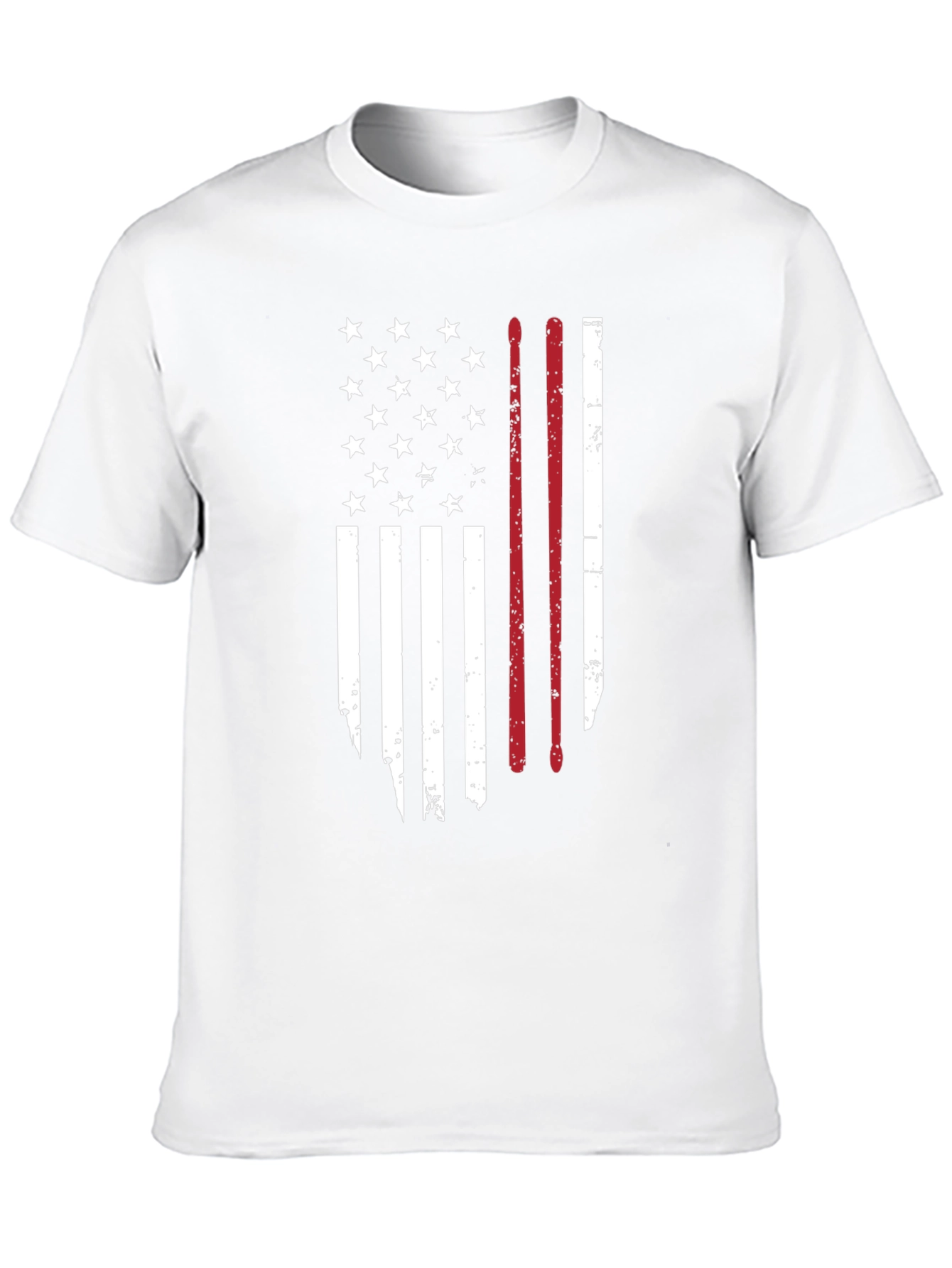 American Flag Drummer T-Shirt