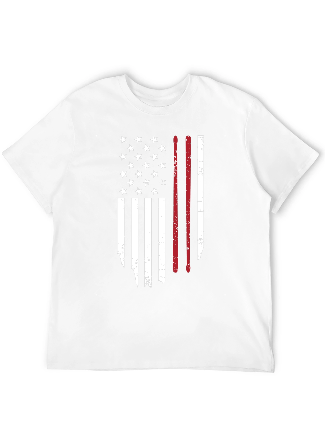 American Flag Drummer T-Shirt