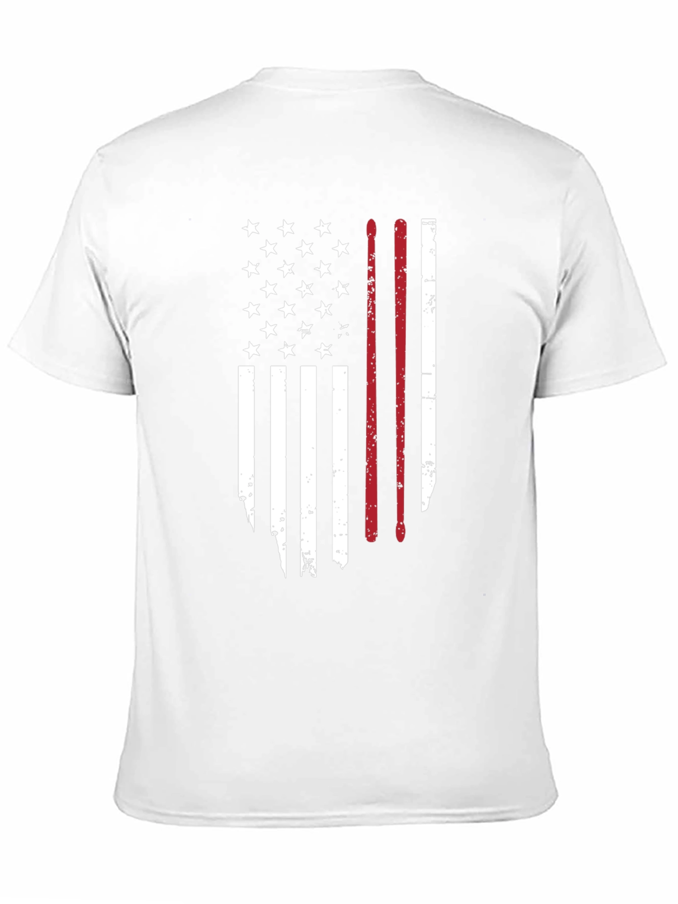 American Flag Drummer T-Shirt
