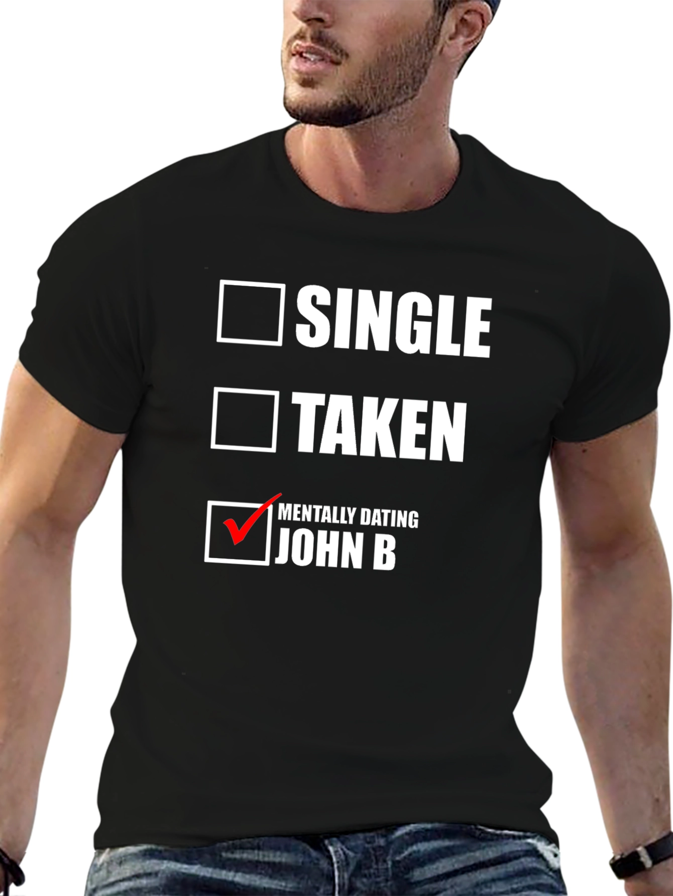 Single Taken Mentally Dating T-Shirt