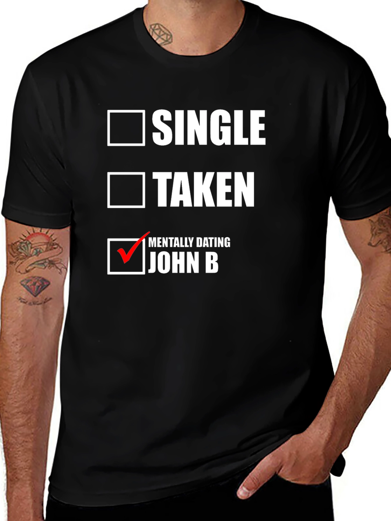 Single Taken Mentally Dating T-Shirt