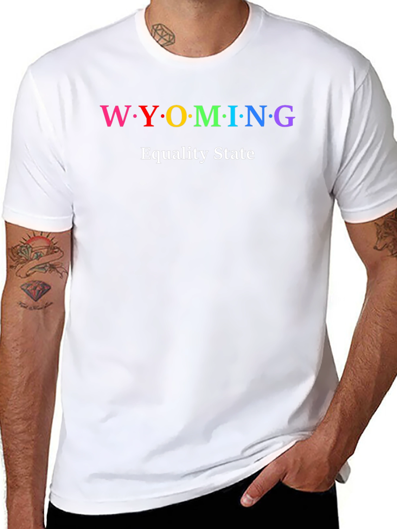 Wyoming Equality State Pride T-Shirt