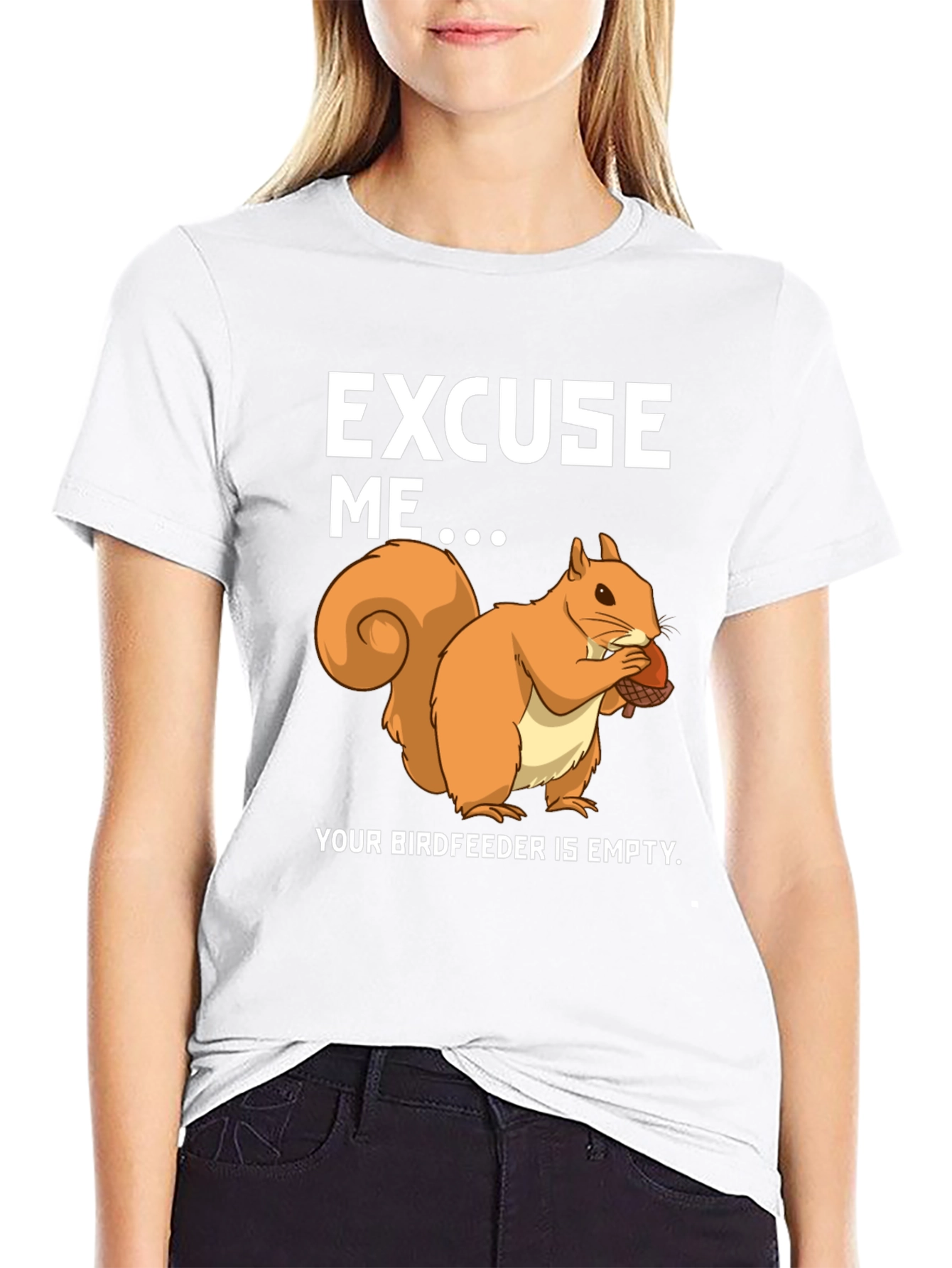 Funny Squirrel Birdfeeder T-Shirt