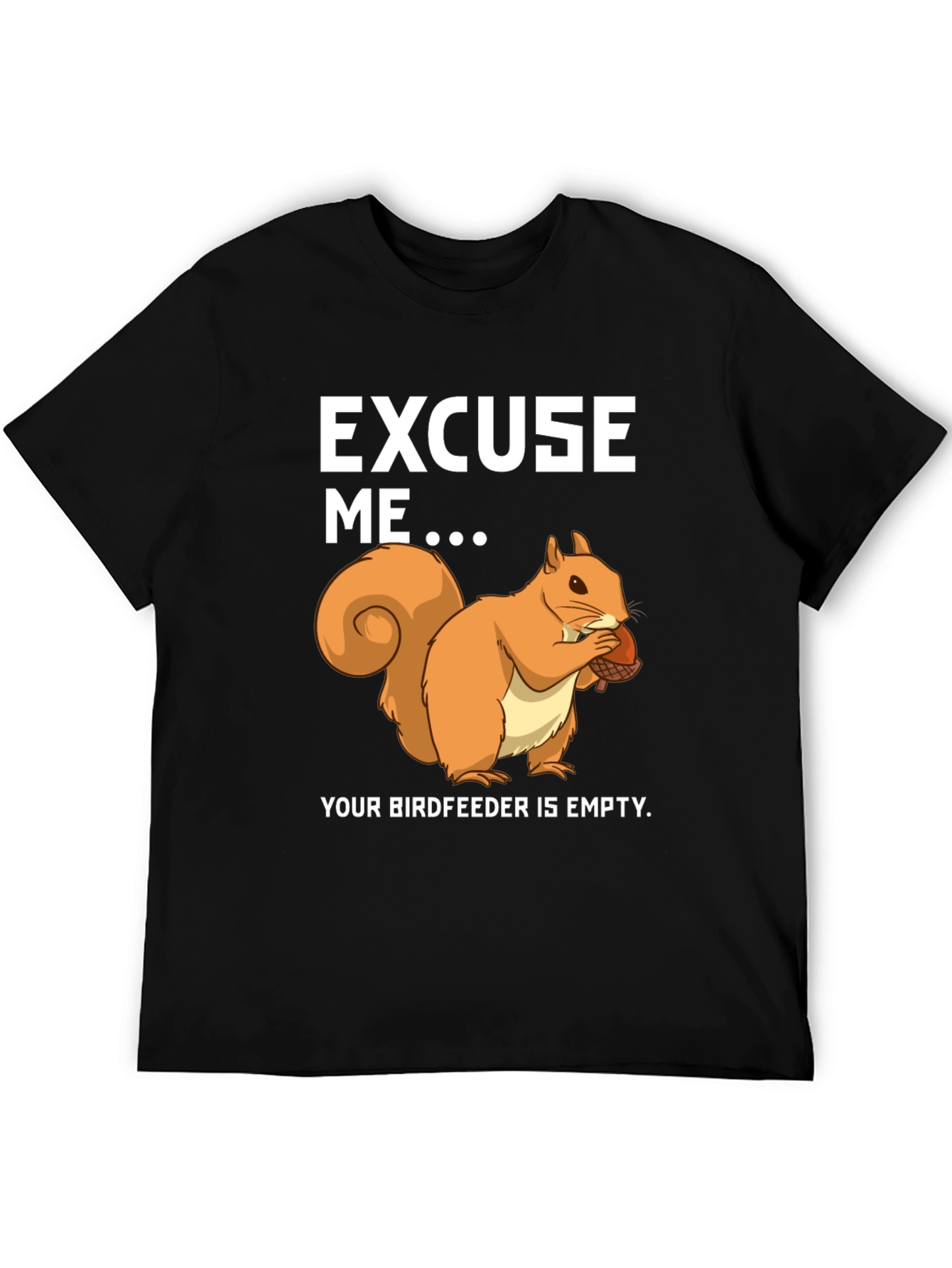 Funny Squirrel Birdfeeder T-Shirt