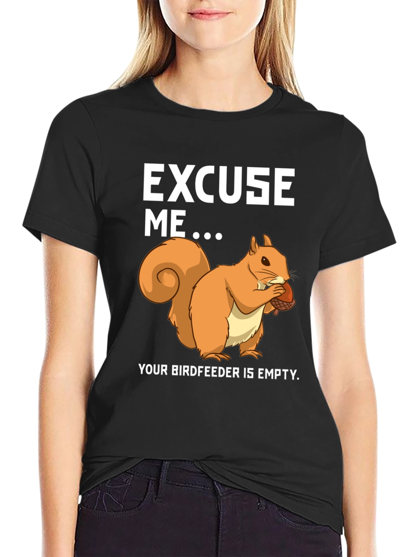 Funny Squirrel Birdfeeder T-Shirt