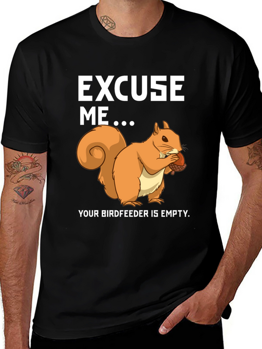 Funny Squirrel Birdfeeder T-Shirt