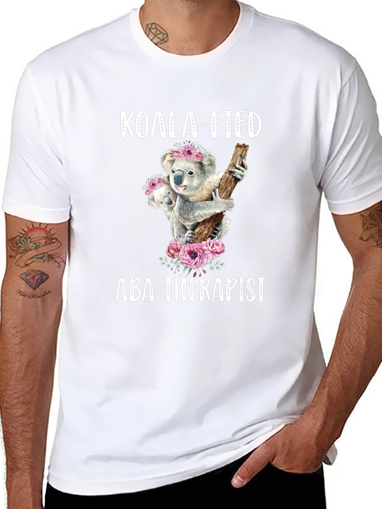 Koala-fied ABA Therapist Graphic Tee