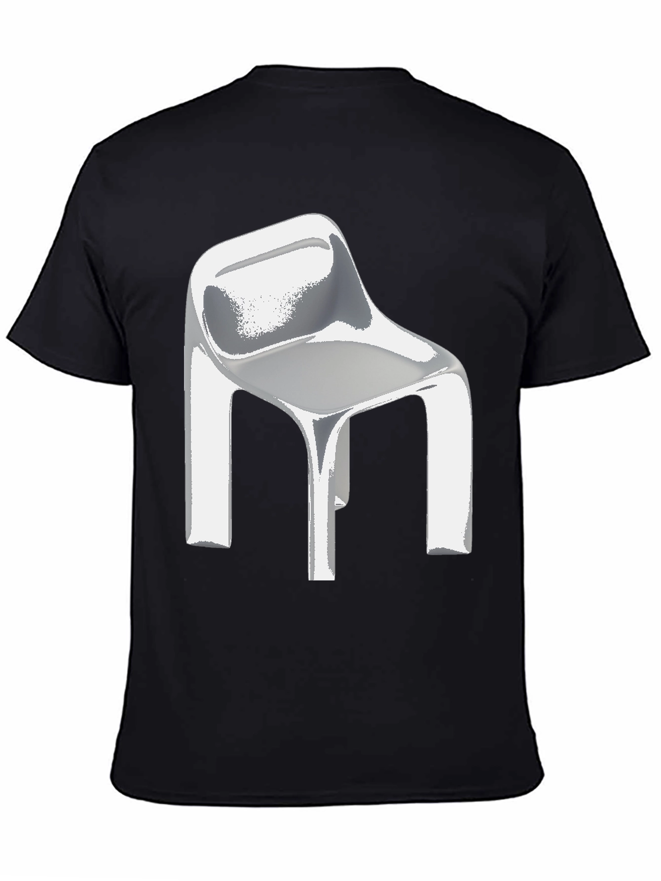 Chair Graphic Tee - Modern Minimalist Design